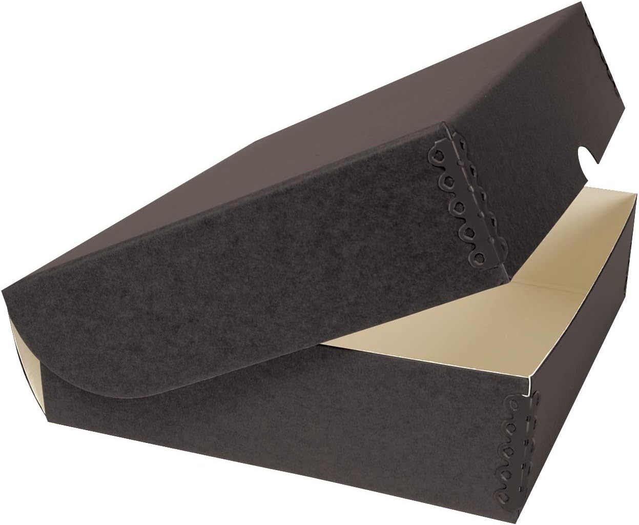 Gaylord Archival Black Clamshell Preservation Box - 10 1/4W x 15 1/4L x 3" H