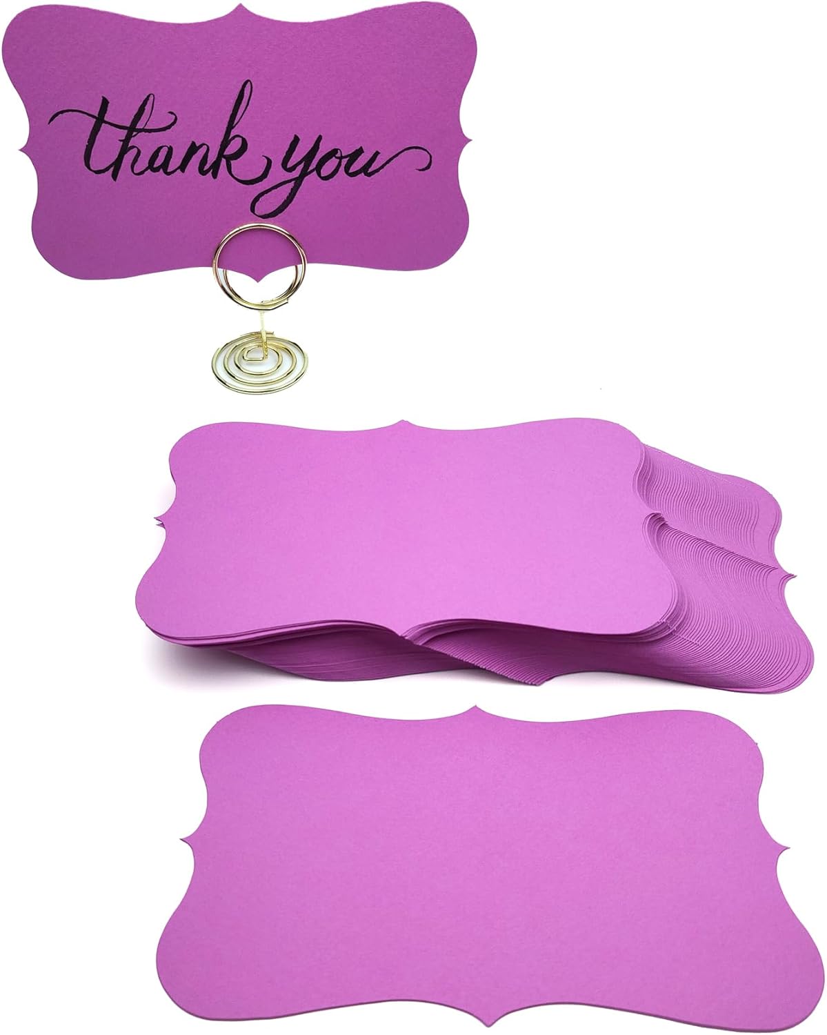 PPAPPAPPIYO 3x5 index card/Set of 72 Blank index cards 180gsm (VIOLET)