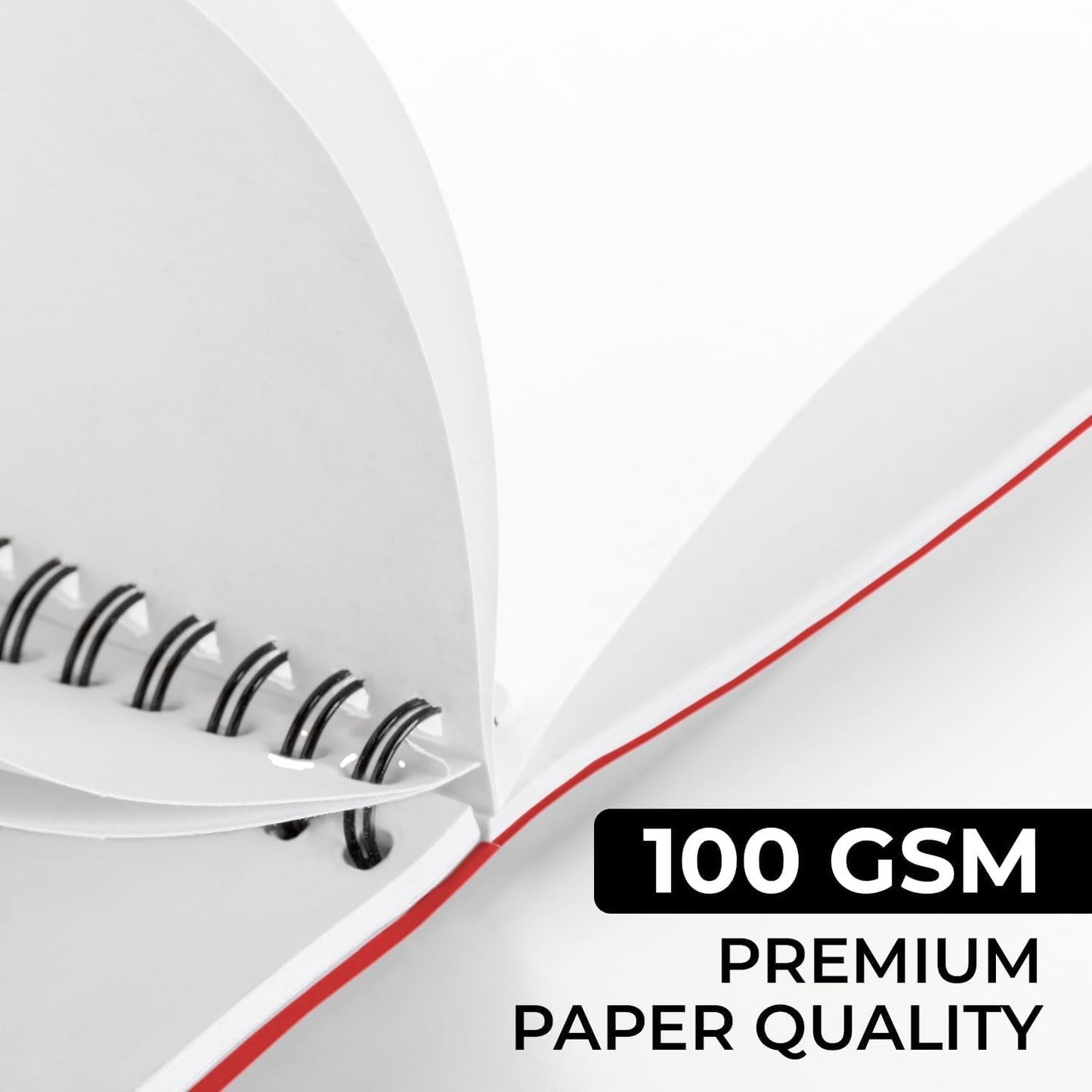 Blank Spiral Notebook, 12 Pack, 5.8 x 8.3, 120 Pages (60 Sheets), 100 GSM Unlined Drawing Notebooks, Assorted A5 Journals, No-Bleed, Sketching, Note Taking, Blank Journals for Office & School