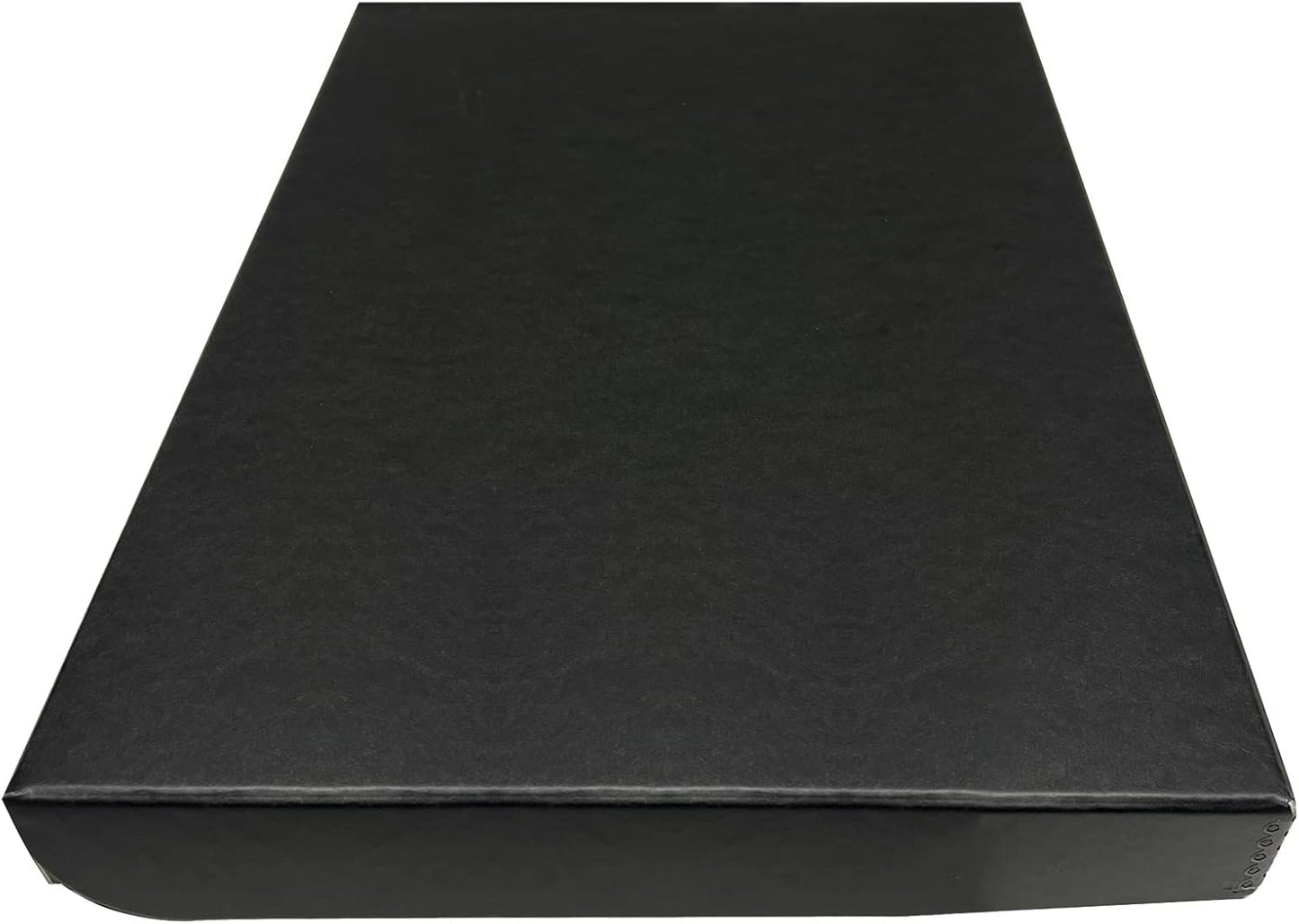 Golden State Art, Archival Folio Storage Box 13x19, Clamshell Design with Metal Edge, Preserve And Store Photos Documents Cards Prints Arts Crafts DIY, Black