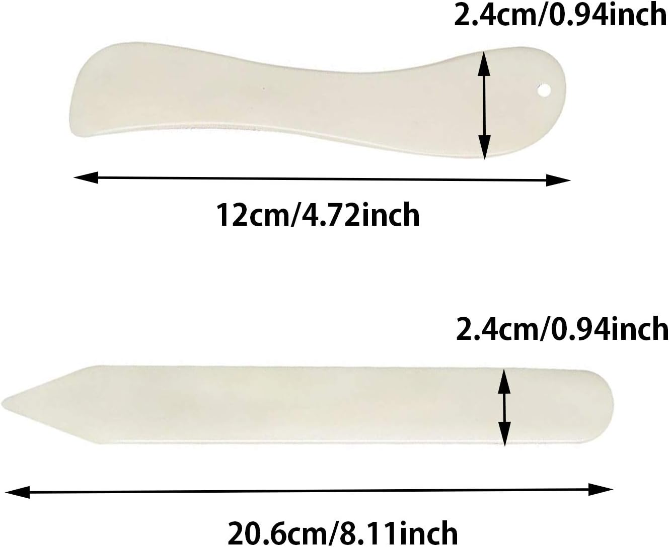 11 Pieces Bookbinding Kit Starter Tools Set Bone Folder Paper Creaser, Waxed Thread, Awl, Large-Eye Needles for DIY Bookbinding Crafts and Sewing Supplies