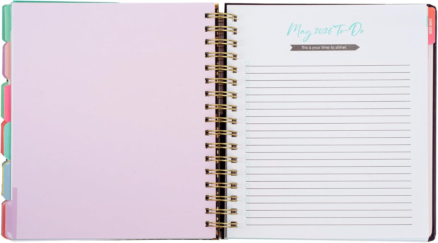 Votum August 2025 to January 2027 Large Back to School Academic Planner- Daily, Weekly & Monthly Organizer with Pens, Stickers, Sticky Notes, and a Sturdy Cover - Bloom with Grace