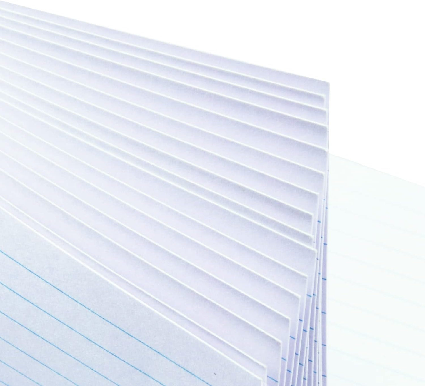 KAISA 4x6 Index Cards Flashcards 4"x6" Note Cards Ruled Index Card Lined Notecards, White 60 Sheet 4 Packs, KSU-07983