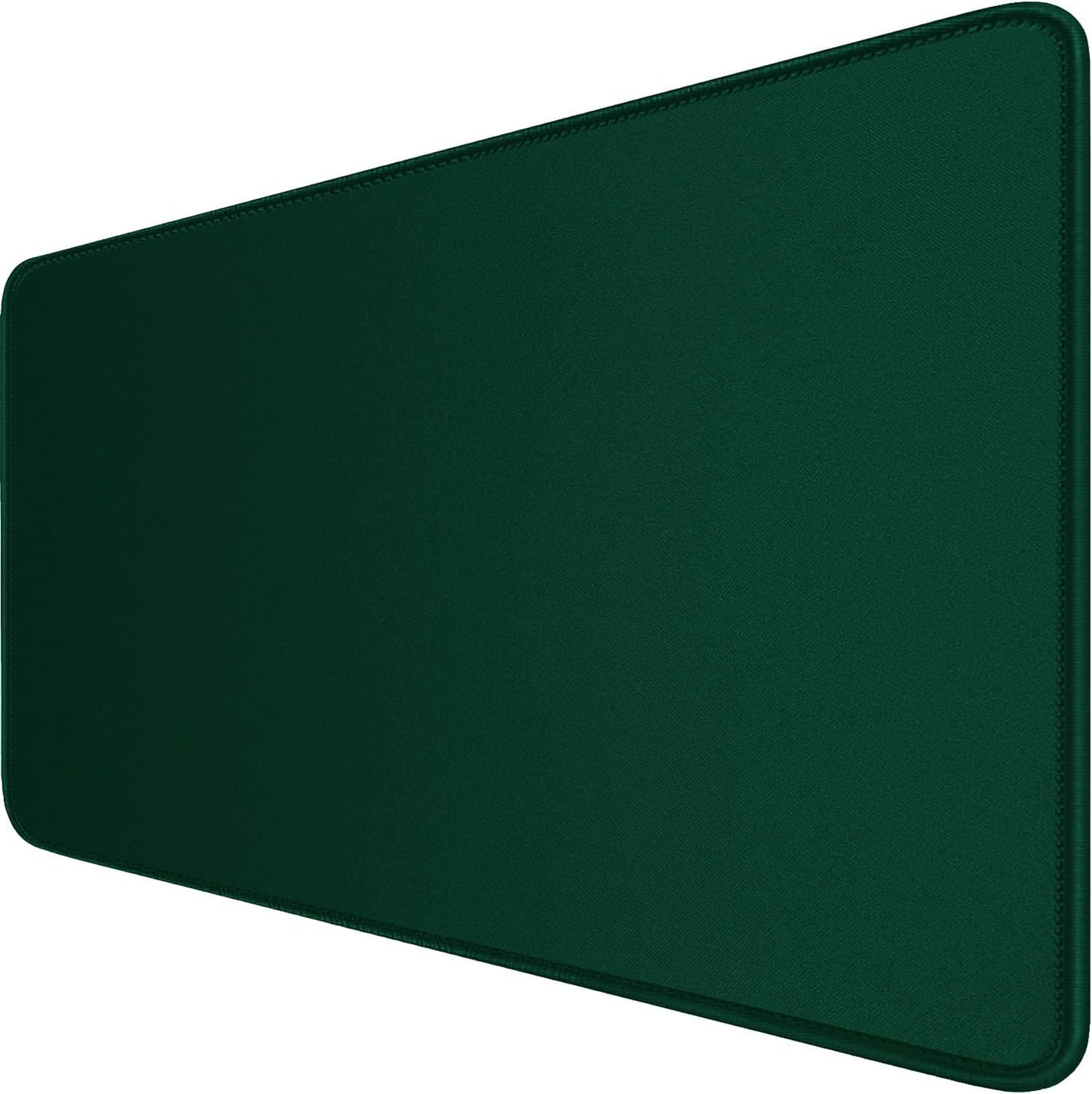 Gaming Mouse Pad with Stitched Edges, Durable Non-Slip Natural Rubber Base, Waterproof Computer Keyboard Pad Mat for Esports Pros/Gamer/Desktop/Office/Home - Green