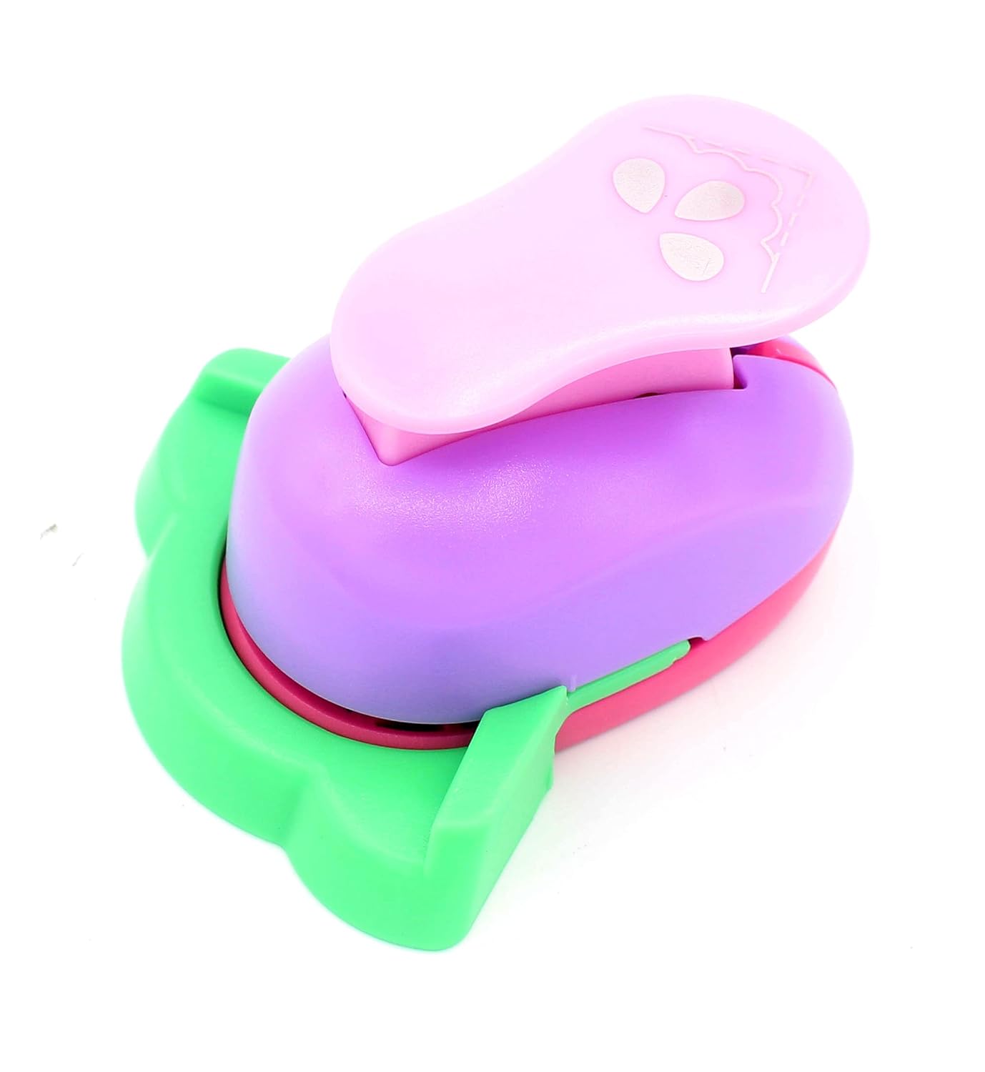 Hollow Right-Angle Embossing Punch - Handmade Scrapbooking Craft Lever Corner Puncher - Fancy Corner Embossing Tool (Raindrops)