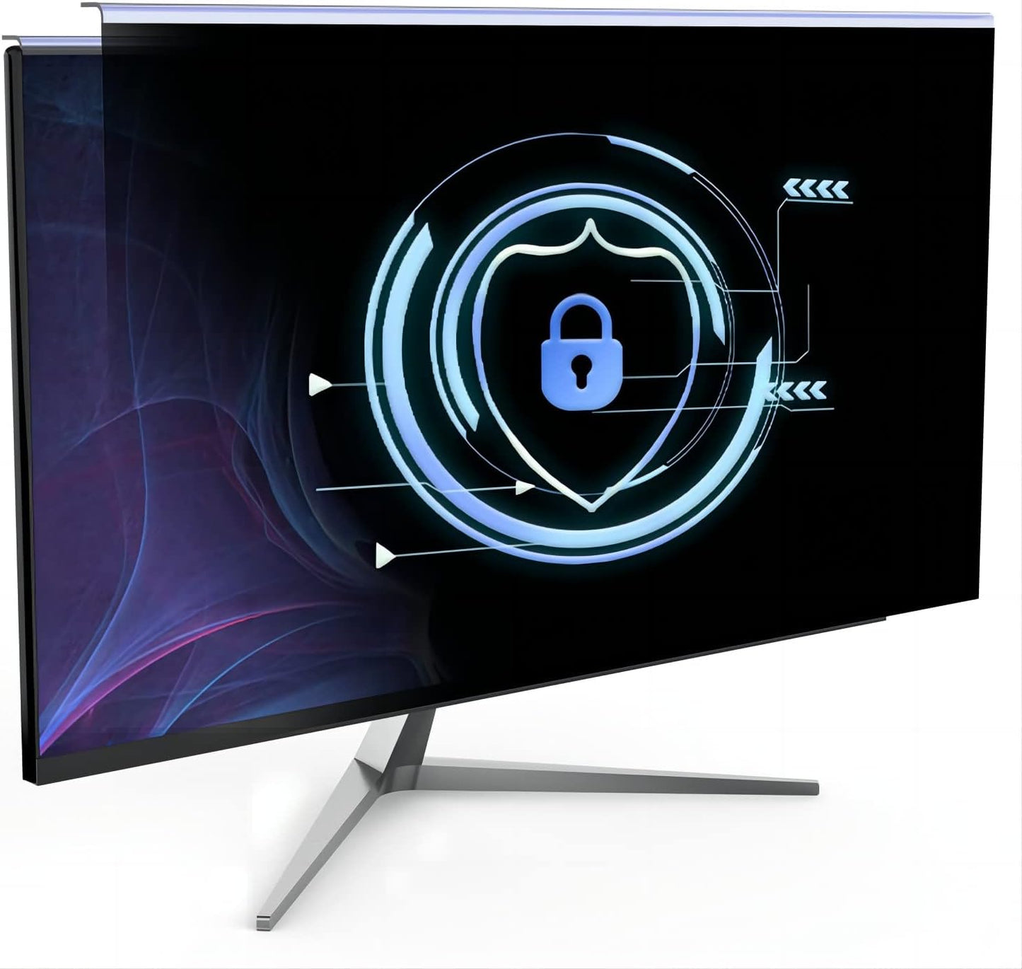 21.5 Inch Computer Privacy Screen for 16:9 Widescreen Monitor, Anti-Blue Light Monitor Privacy Screen Filter, Anti-UV Computer Shield