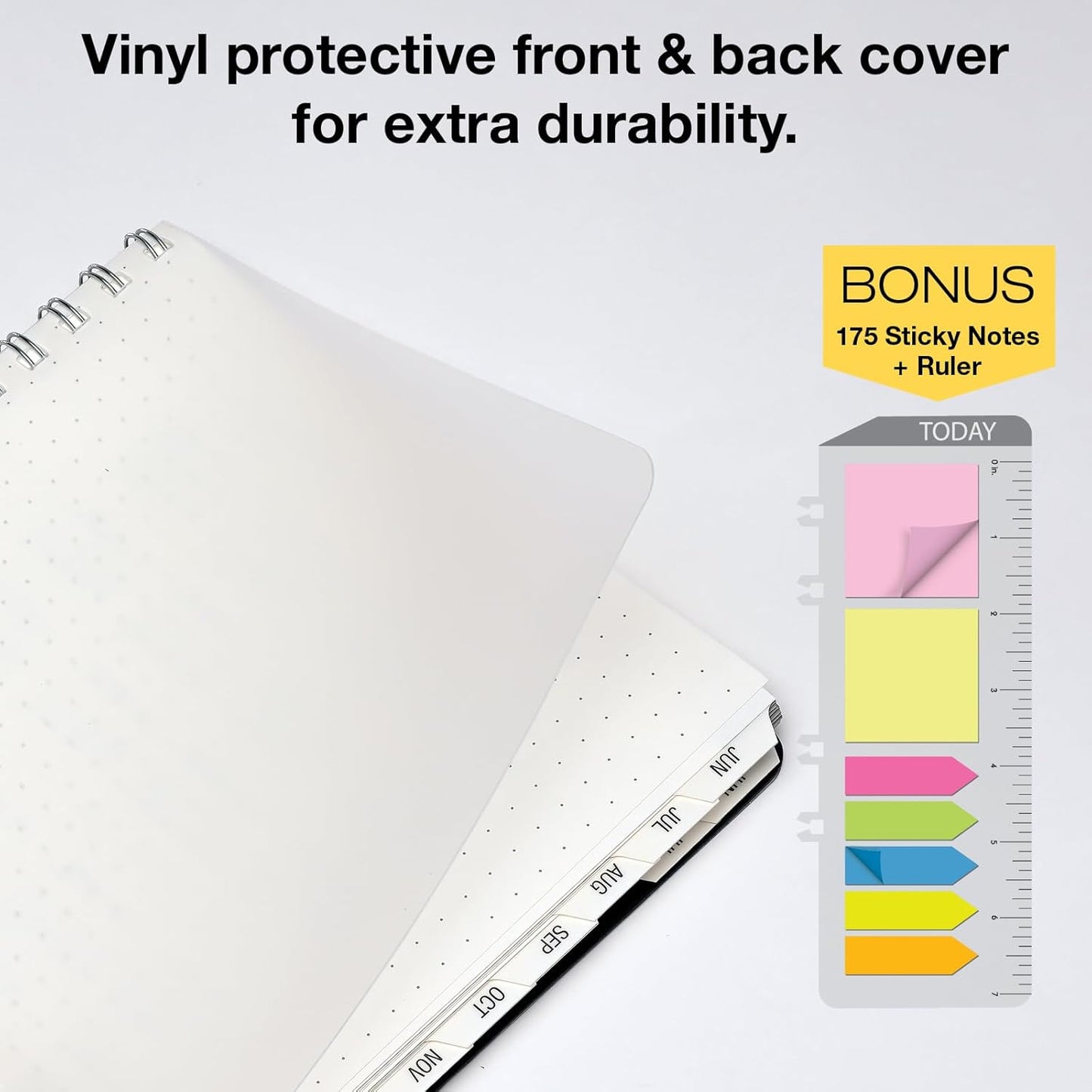 Global Printed Products Essential 7"x9" Monthly & Weekly 2025-2026 Planner - (7" x 9" - June 2025 Through July 2026)