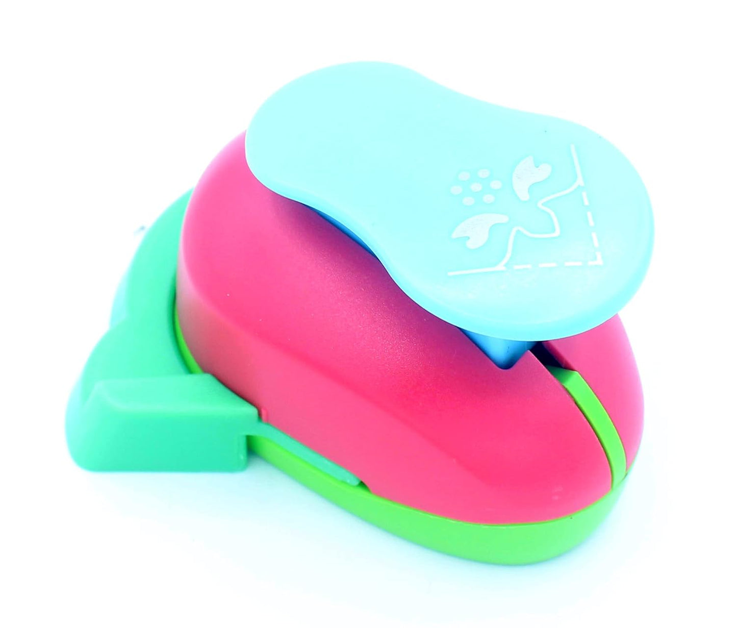 Hollow Right-Angle Embossing Puncher - Handmade Scrapbooking Craft Lever Corner Punch (Sunflower)