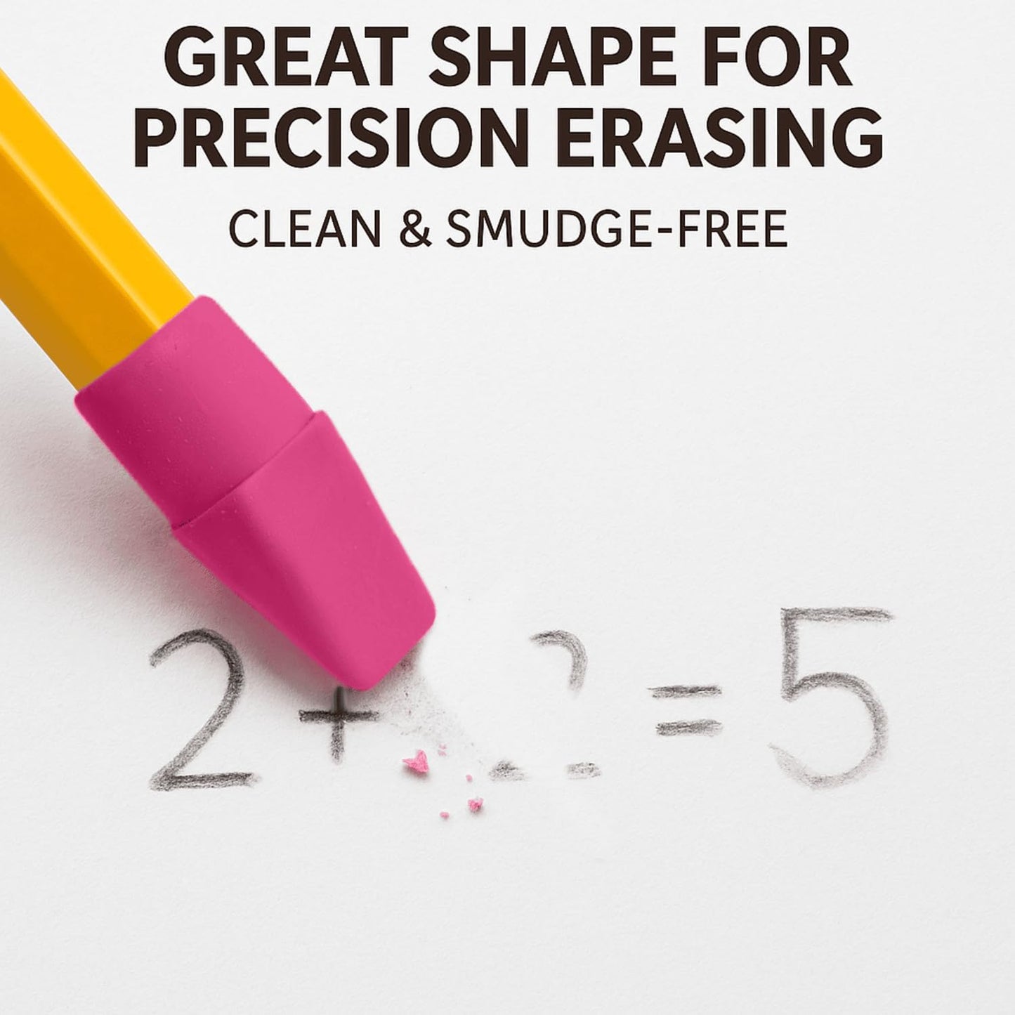 Cap Erasers for Pencils Pulk - Pencil Top Erasers Cap Erasers Toppers for Latex Free Assorted Colors School Supplies for Teachers Sudents Classroom Home and Office (120)