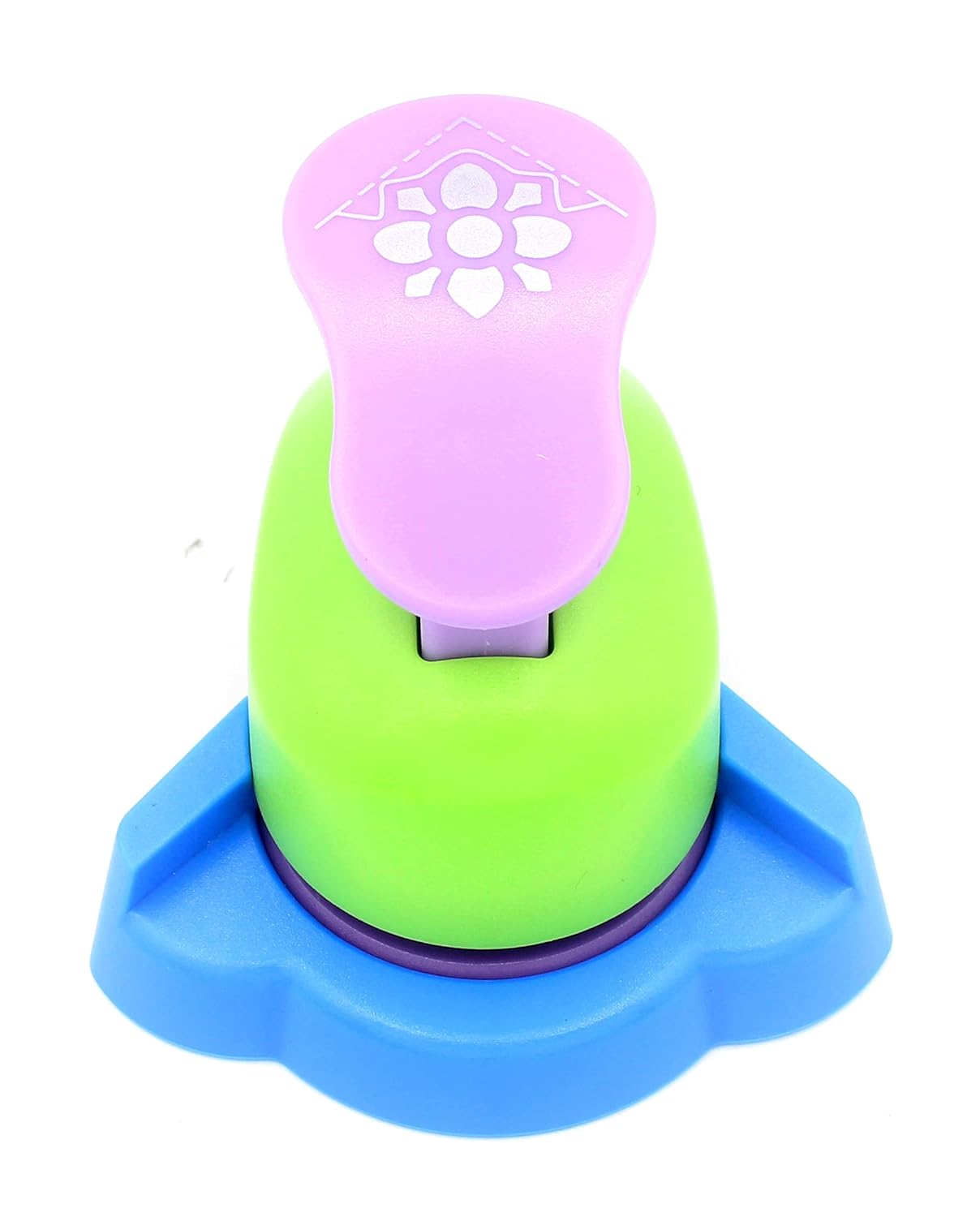 Hollow Right-Angle Embossing Punch - Handmade Scrapbooking Craft Lever Corner Punch (Forget-me-not)