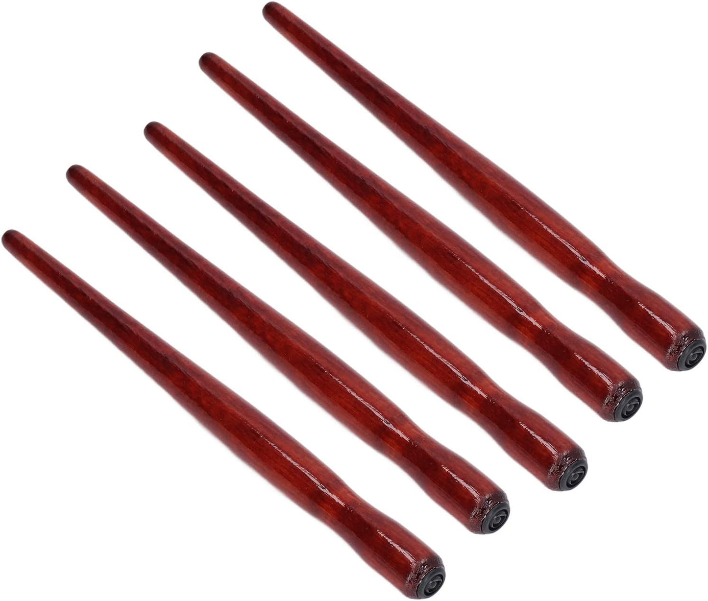 Dip Pen Holder, Wood Nib Holder, 5Pcs Dip Pen Holder Comfortable Grip Dip Pens Holder 5.91in Pen Nib Holder Art Painting Nib Pen Comic Creation Cartooning Red Wood Color