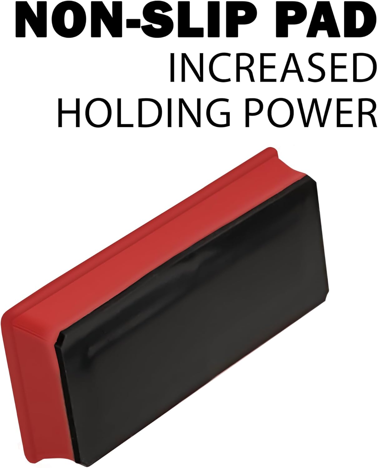 Glassboard Studio Mega Magnets - Neodymium - Heavy Duty, Colorful, Ergonomic, Ideal for Crafting, Quilting, and as Magnetic Knife Holders (2, Tangerine Orange Bar)