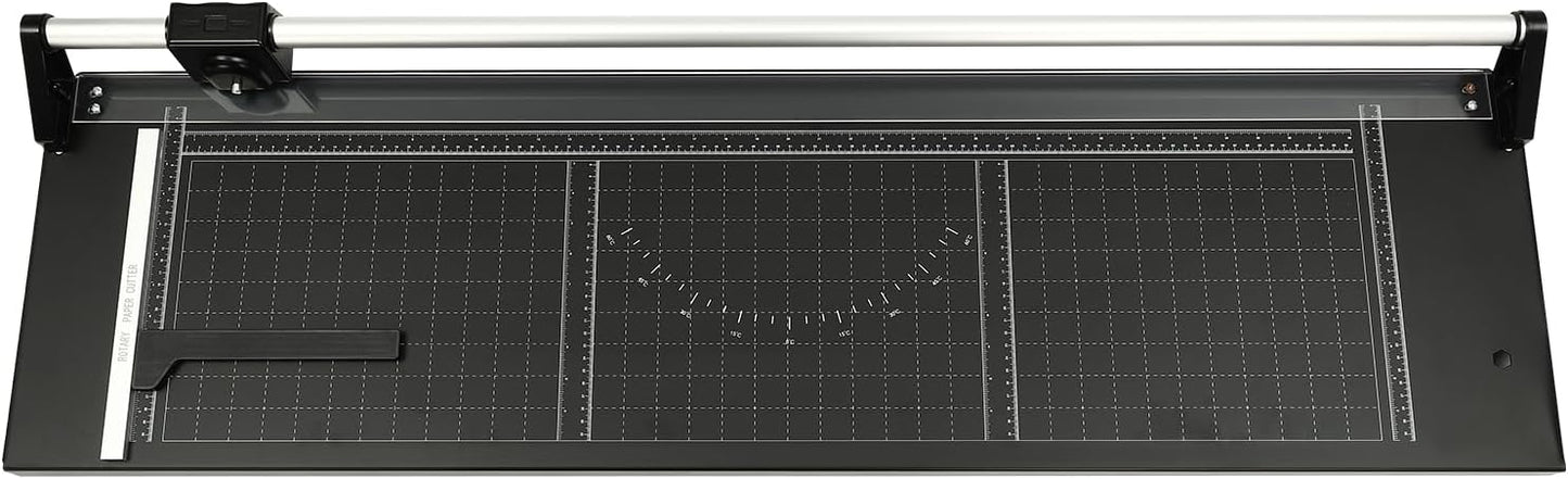 36 in Straight Paper Trimmer Rotary Paper Trimmer Heavy Duty Paper Cutter Photo Cutter Paper Cutter Slider for Cutting A3, A4, and A5 Paper