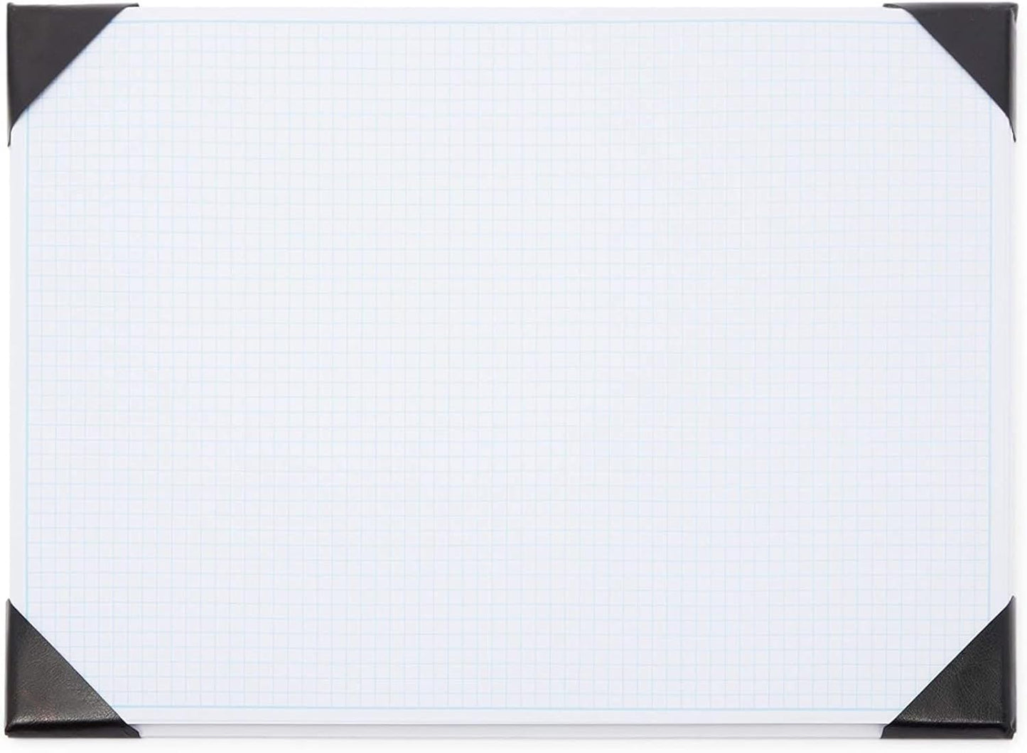 Stockroom Plus Desk Blotter Graph Paper Pad - 17 x 12 in, 50-Sheet White Refillable Desk Pad Mat - Large Notepad for Sketching, Notes & Doodles