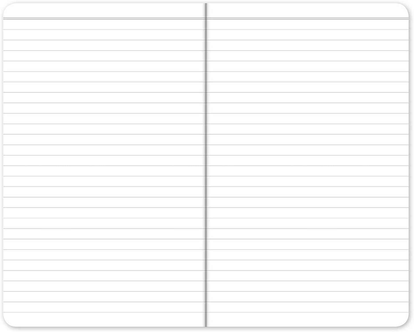 Elan Publishing Company Field Notebook/Journal - 5"x8" - Kraft - Lined Memo Book - Pack of 4