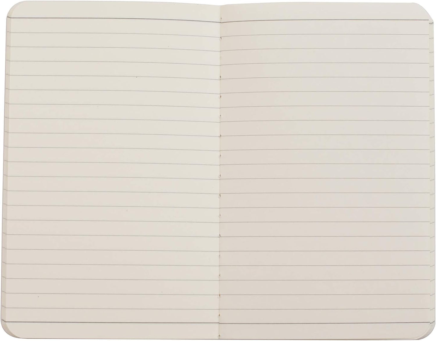 TWONE Pocket Notebook, 6 Pack Mini Notebooks 3.5" x 5.5" (90x140mm), Black Cardstock Cover Memo Notepad for Men, Women, Kids, Travel - 30 Sheets/60 Lined Pages