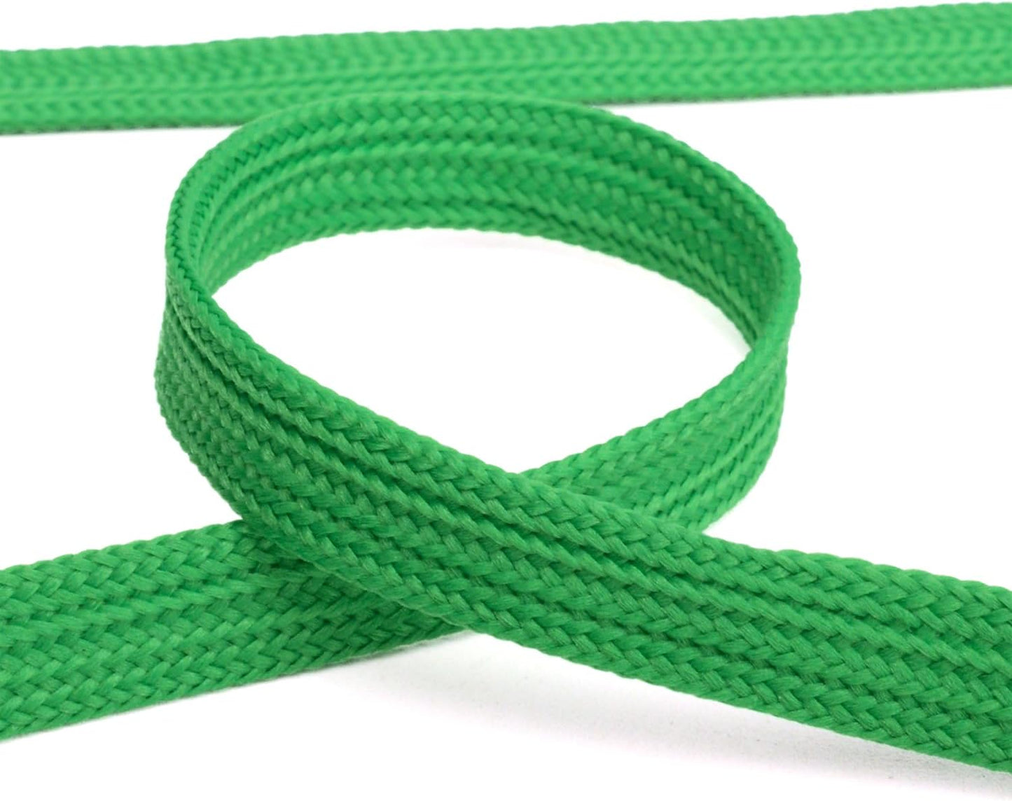 Green Lanyards 50 Pcs Bulk Lanyard for Id Badges Flat Lanyard with Badge Clip Swivel Hook (50, Green)