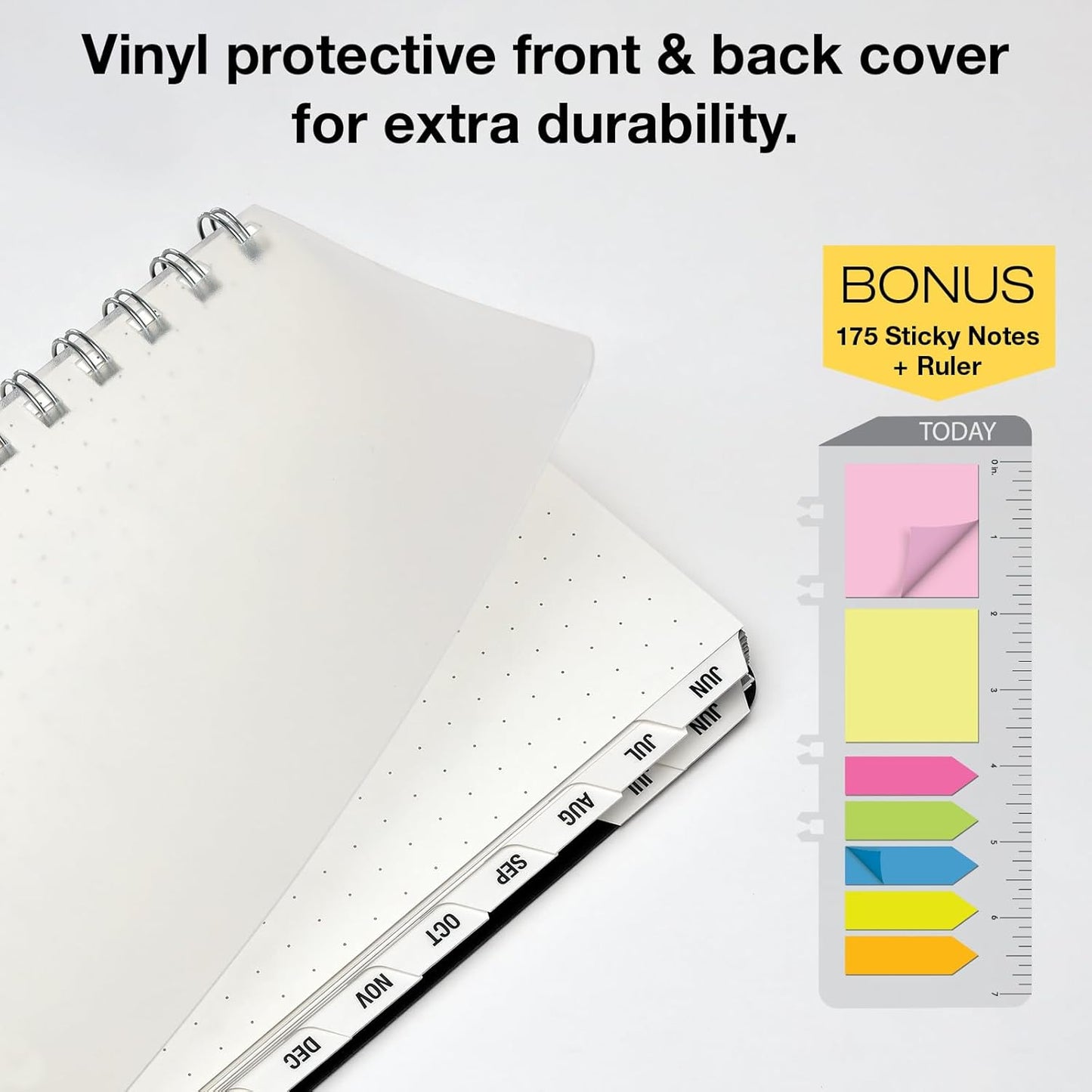 Global Printed Products Essential 5"x8" Monthly & Weekly 2025-2026 Planner - (5" x 8" - June 2025 Through July 2026)