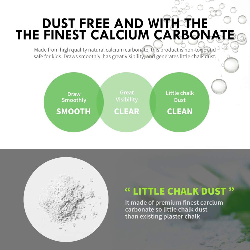 Hagoromo Fulltouch Color Chalk 1 Box [72 Pcs/Blue]