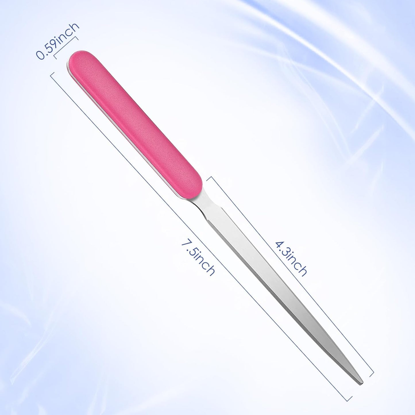 7 Pack Letter Opener Set, 7.5 Inch Stainless Steel Envelope Slitter, Efficient Mail Opener Tool Ideal for Office and Home Use