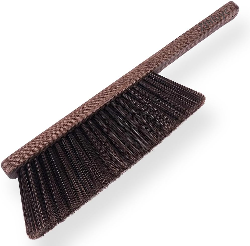 Hand Broom Brush Dust Cleaning: Hand Brush, Dusting Brush, Couch Brush, Soft Brush Cleaning, Dust Broom, Handheld Broom, Bed Brush, Hand Brush for Cleaning The Bed, Sofa, Fireplace, car, etc.