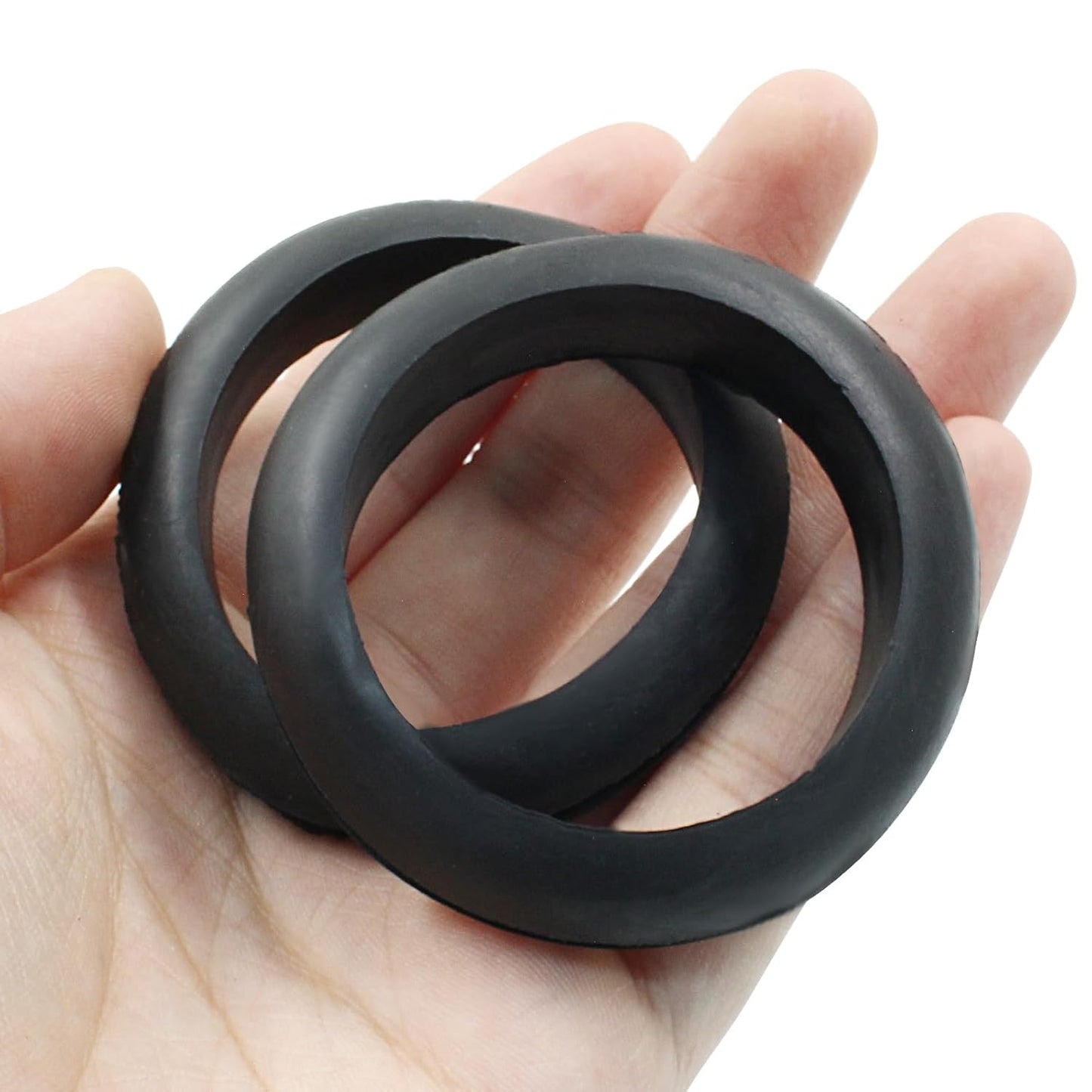 12 Pcs Rubber Grommets, 1-3/4" Inside Diameter 2" Drill Hole Rubber Wire Grommets O Ring Grommets for Wire, Firewall, Cables, Plugs, Automotive