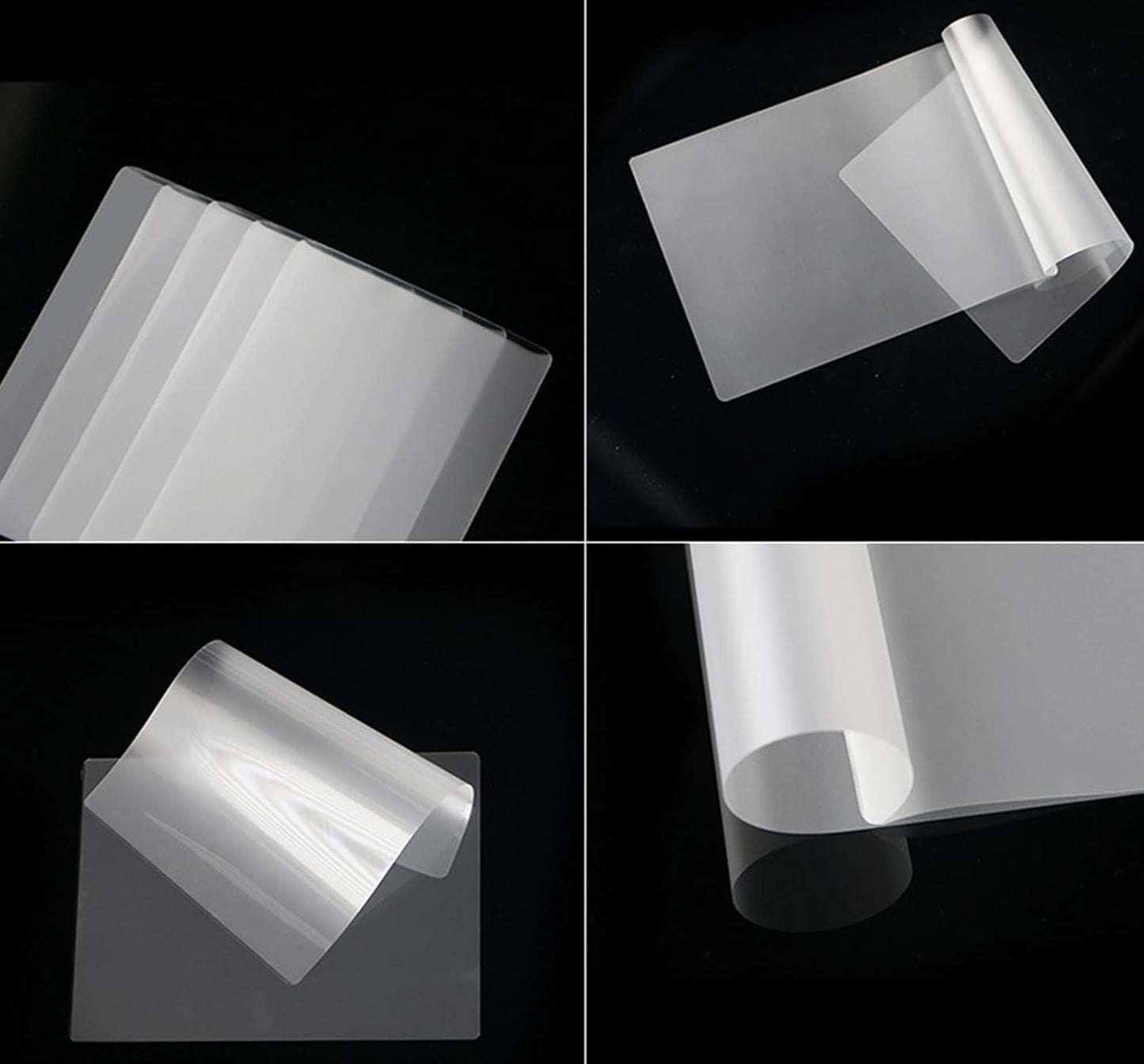 100 Pack 3 Mil Laminating Sheets, Clear Thermal Laminating Plastic Paper Laminator Sheets, 9 x 11.5 Inch Thermal Laminating Pouches for Thermal Laminator