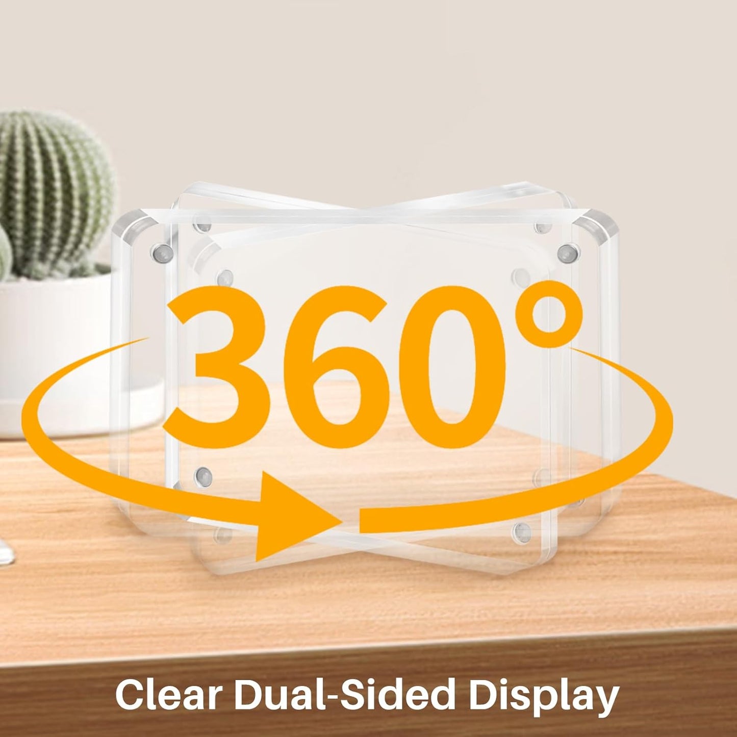 2 Packs Card Display Stand, Strong Magnetic Acrylic Trading Card Display Frames, Thickened Stable Support for Baseball & Sports Card Display Case with 2 Card Sleeve