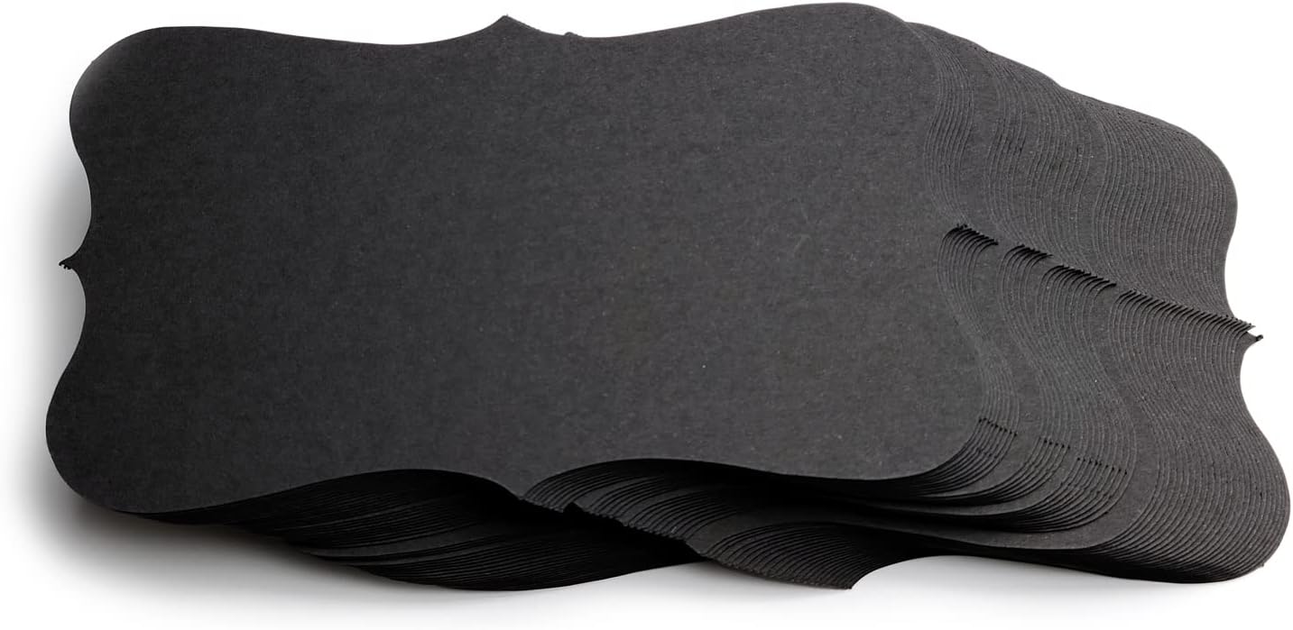 PPAPPAPPIYO 3x5 Black index card stock/Set of 50 Blank index cards250gsm (black)