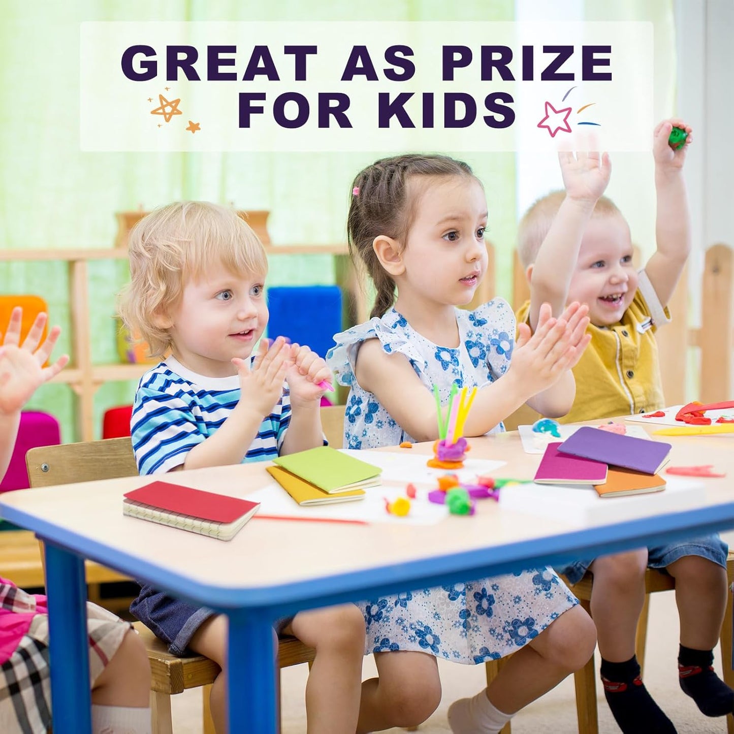 Lincia Bulk Pocket Notebook 2.5" x 4" Mini Notebooks First Day of School Small Wallet Notebooks Tiny Colored Purse Journals Lined Notepad for Kids Student Back to School Supplies(Vibrate Color,30 Pcs)