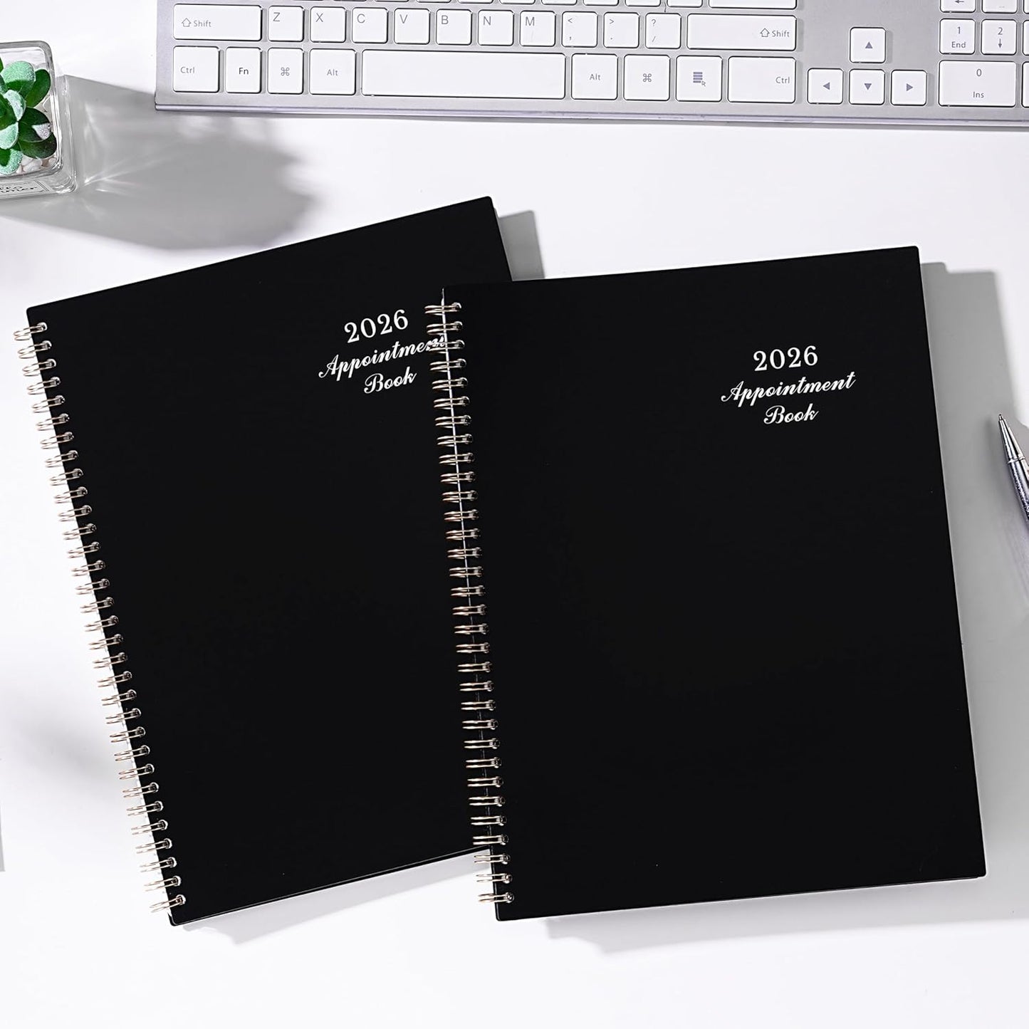 2026 Appointment Book - 2026 Planner, January 2026 - December 2026, 9" x 11", 2026 Daily Hourly Planner, Half Hour (30 Mins) Interval, Colorful Monthly Tabs, Lay-Flat, Inner Pocket