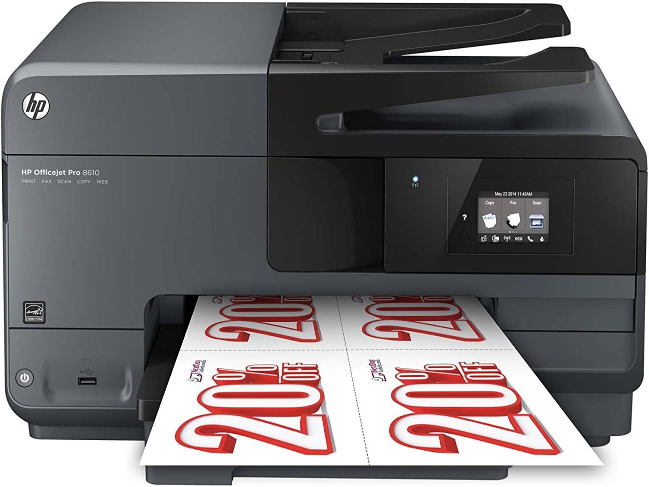 NextDayLabels - 8-1/2" x 11" Laser/Inkjet Postcards 4 Per Page, (4-1/4" x 5-1/2" Each Card | White, 200 Cards)