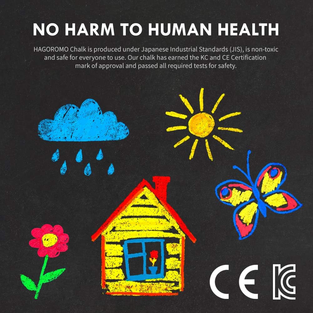 Hagoromo Fulltouch Color Chalk 1 Box [72 Pcs/Brown]