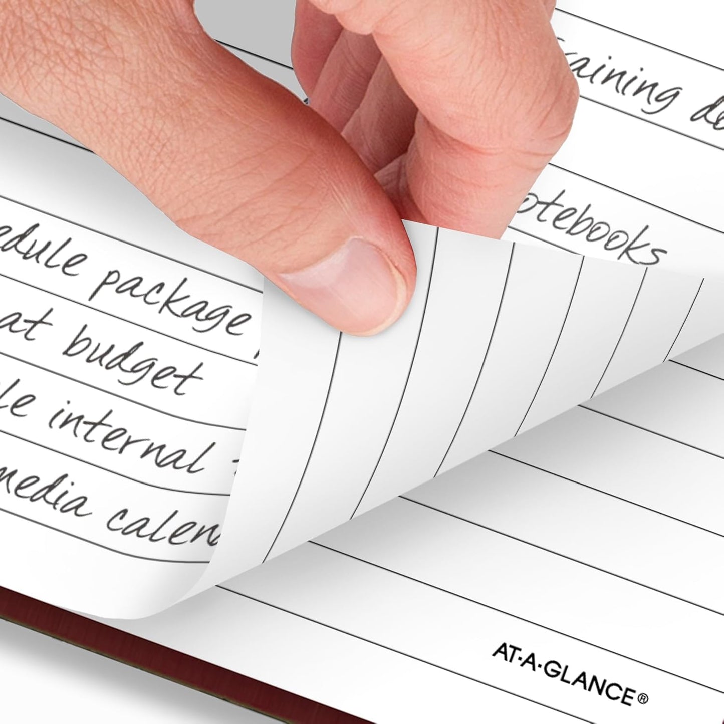 AT-A-GLANCE 2026 Diary, Standard Diary, Daily, 5" x 7-1/2", Small, 12-Month, Hardcover, Red (SD3871326)