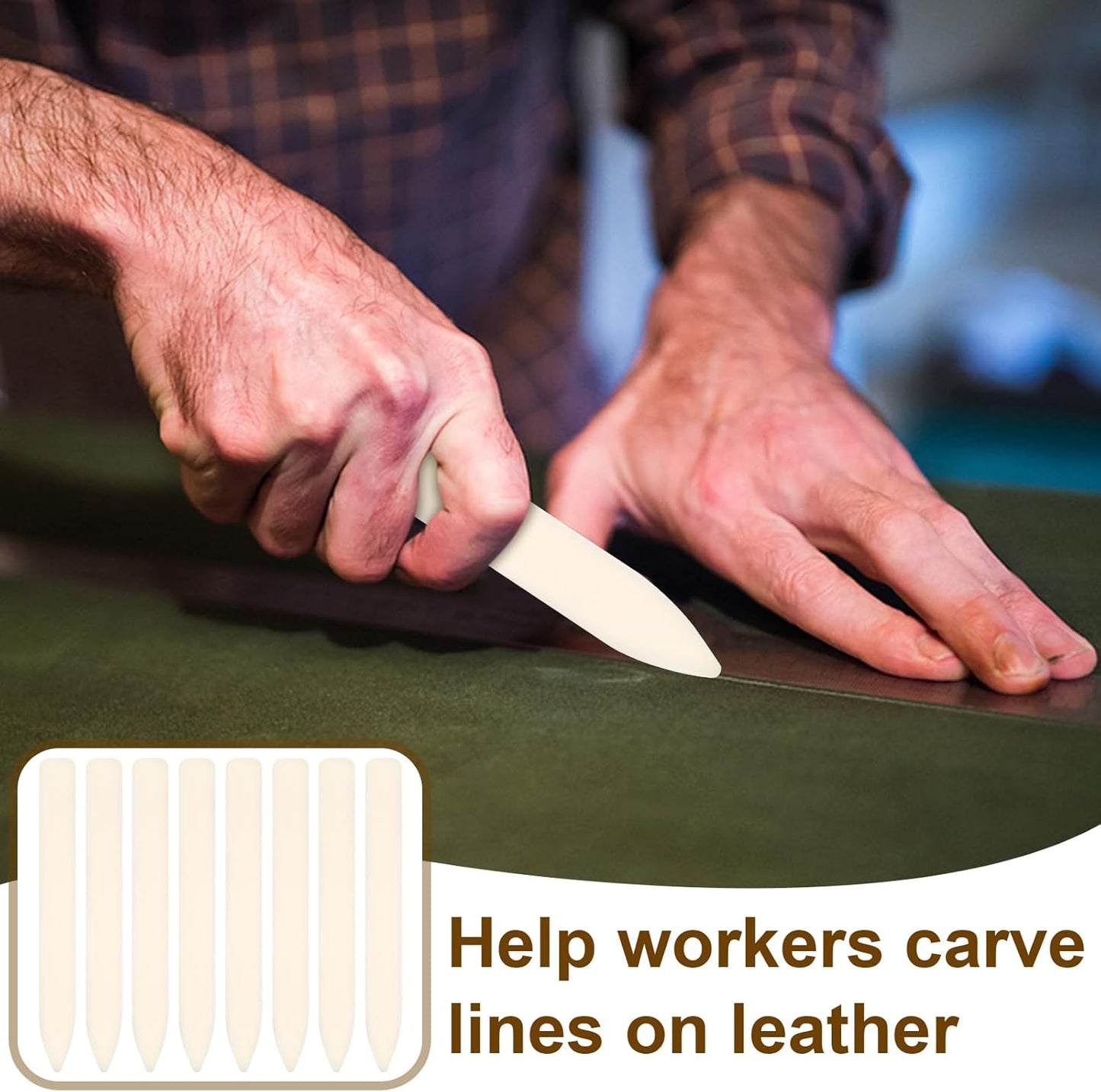 20 Pack Bone Folder Tool, Plastic Bone Folder Crafts Scoring Folding Creasing Paper Crafting Scrapbooking Tool for Paper Leathercrafts Bookbinding and DIY Card Making Handmade