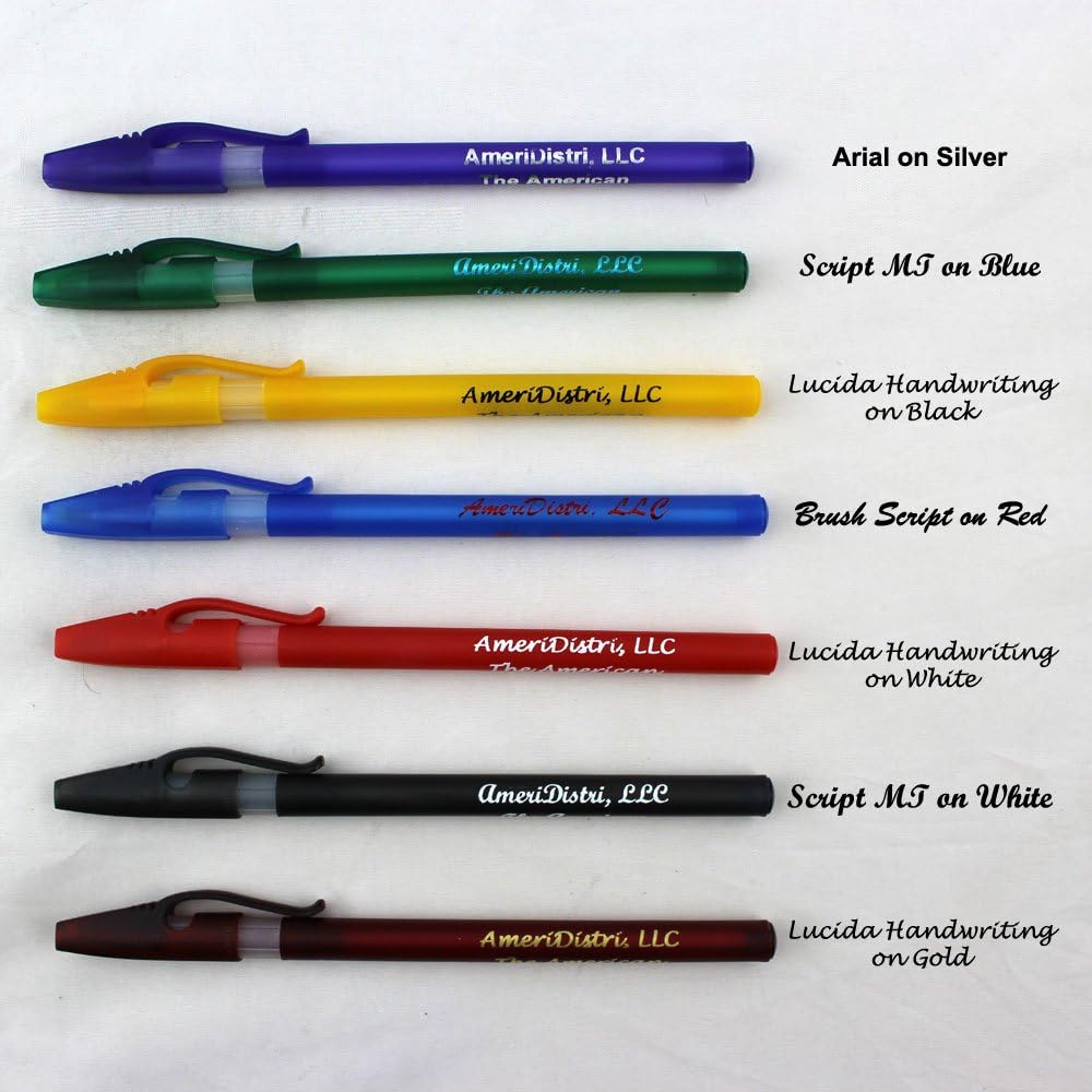 ezpencils - Personalized - Solid Red Colored body with a white Silicone Gripper - Willowy Pens - Free Personalization