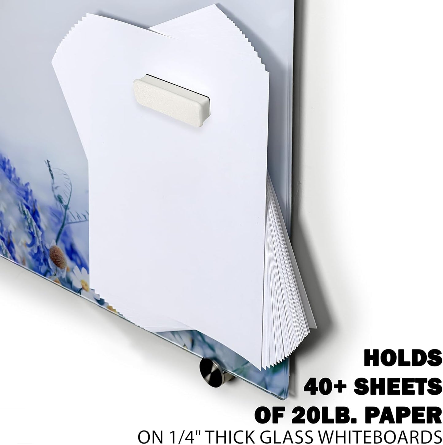 Glassboard Studio Mega Magnets - Neodymium - Heavy Duty, Colorful, Ergonomic, Ideal for Crafting, Quilting, and as Magnetic Knife Holders (12, Spring Green Bar)