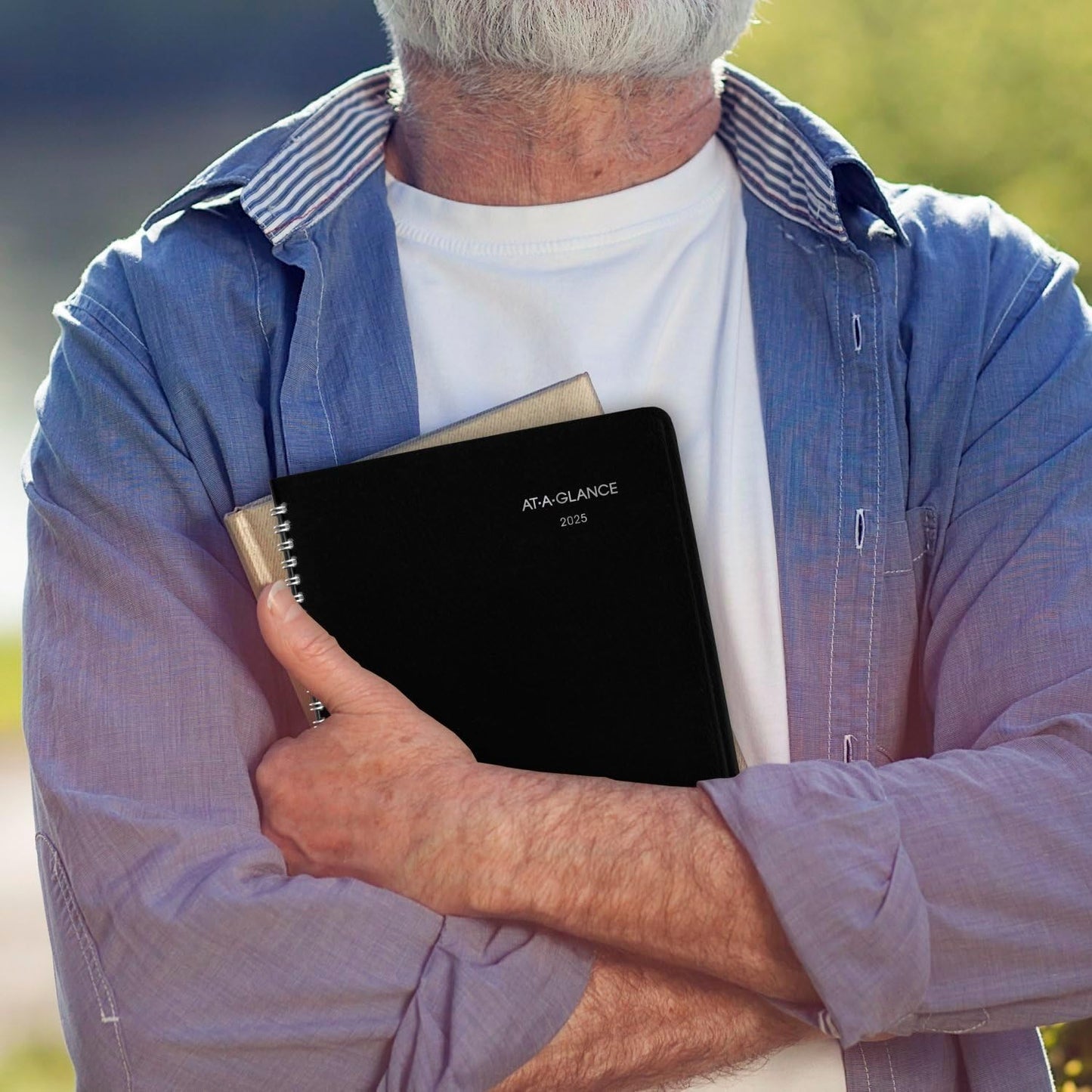 AT-A-GLANCE 2025 Planner, Monthly, 7" x 8-3/4", Medium, DayMinder, Black (G4000025)