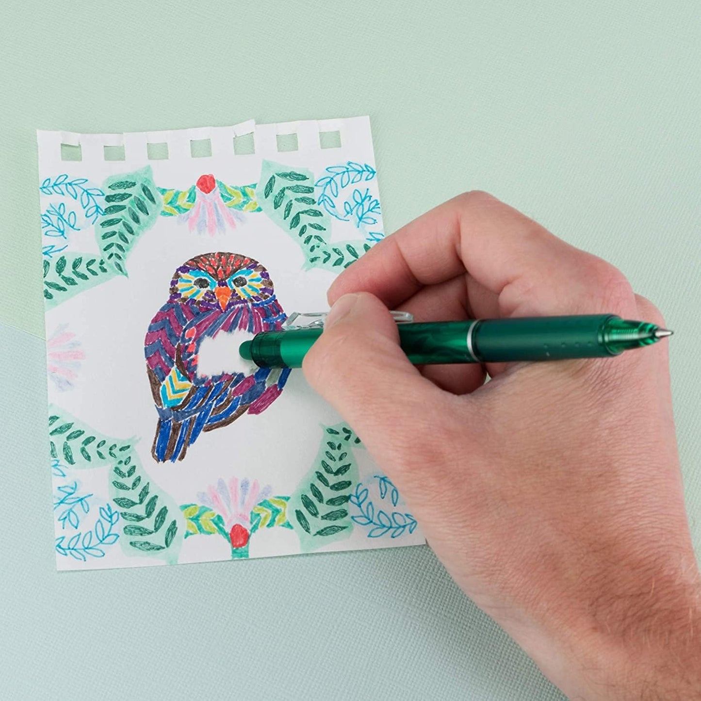 Pilot FriXion Erasable Gel Pens, Fine Point 0.7 mm Erasable Pens, Pack of 10 Assorted Colors