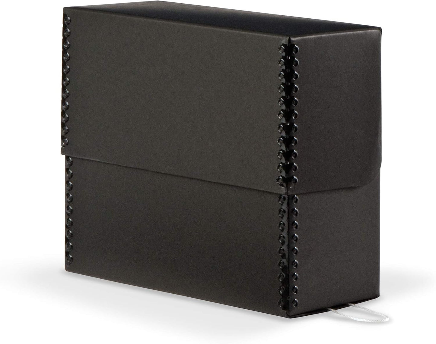 Gaylord Archival Black Flip-Top Document Storage Box - 5W x 12 1/4L x 10 1/4" H