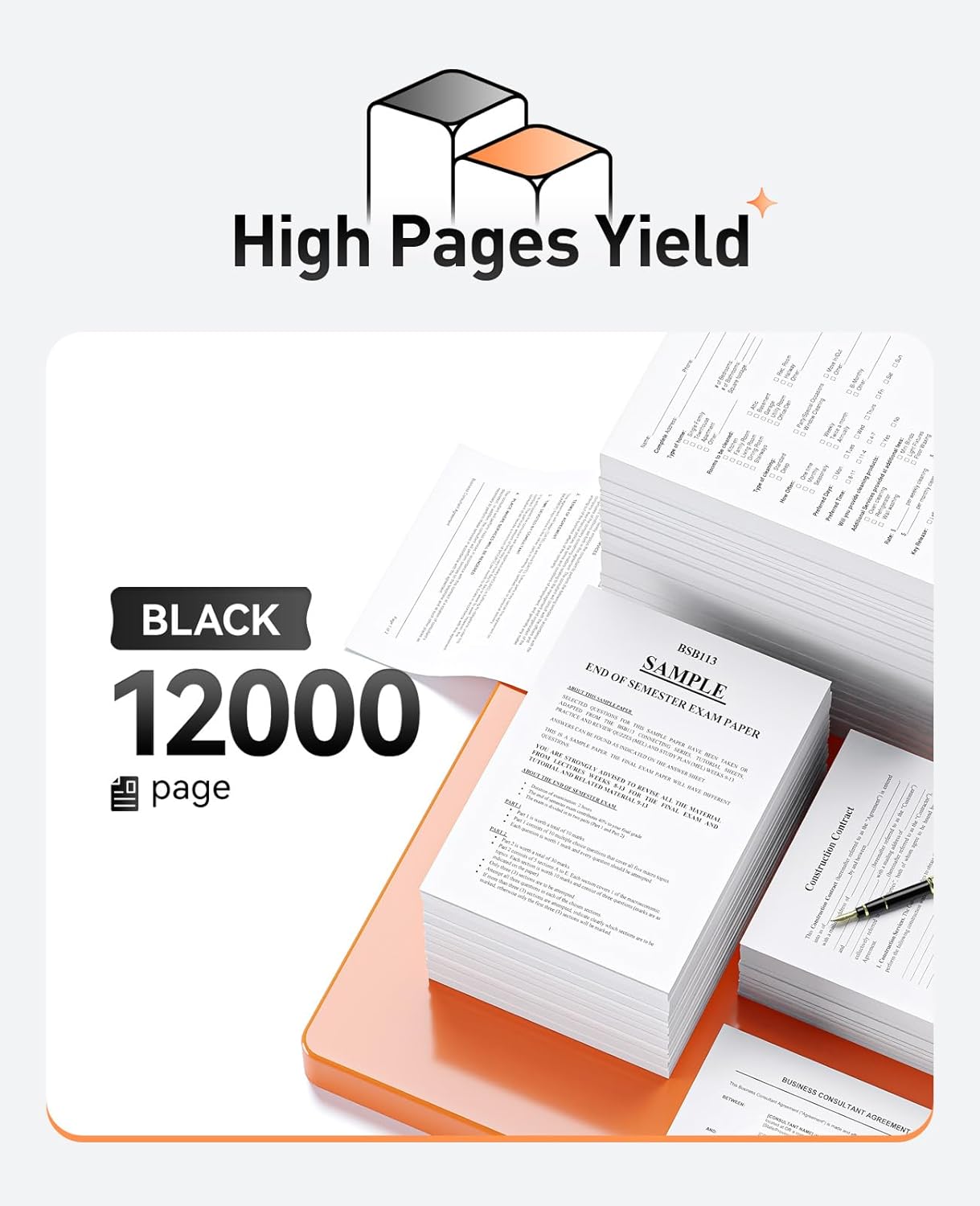 19A CF219A Drum Unit (Not Toner) Black 2-Pack High Yield Replacement for HP 19A CF219A Imaging Drum Compatible with HP Laserjet Pro MFP M130fn M130fw M130nw M130a M102w M102a M130 M102 Series Printer