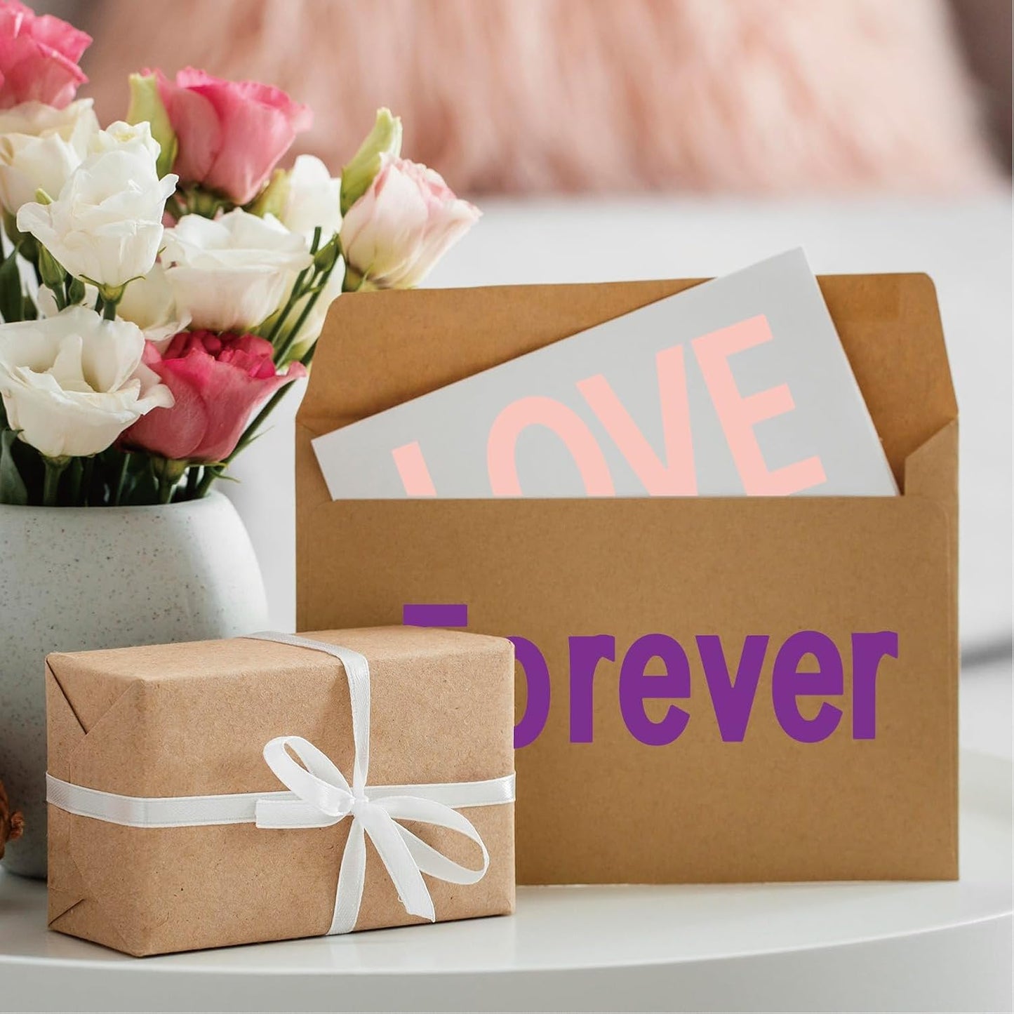 10 Sheets Letter & Number Stickers, 1.5 inch Vinyl Self-Adhesive, Mailbox & Cup Labels, Holiday Party Decoration (Green)