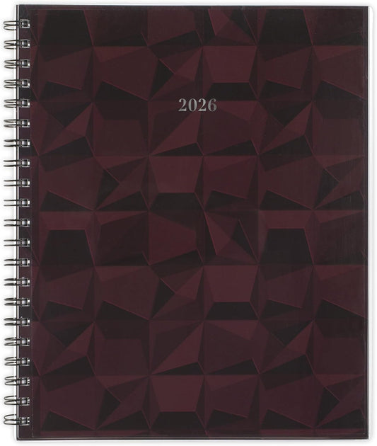 Cambridge 2026 Planner, Weekly & Monthly, 8-1/2" x 11", Large, Customizable, Facet (1755-901-26)