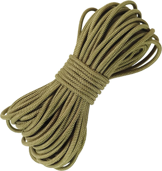 1/8 inch Non-Slip Elastic Band -3mm 15 Yards Soft Elastic Cord Stretch String Braided Thread for Sports Gear, DIY Crafts, Hair Bands, Shoelaces,Apparel Making & Camping Tie Down (Olive Green)