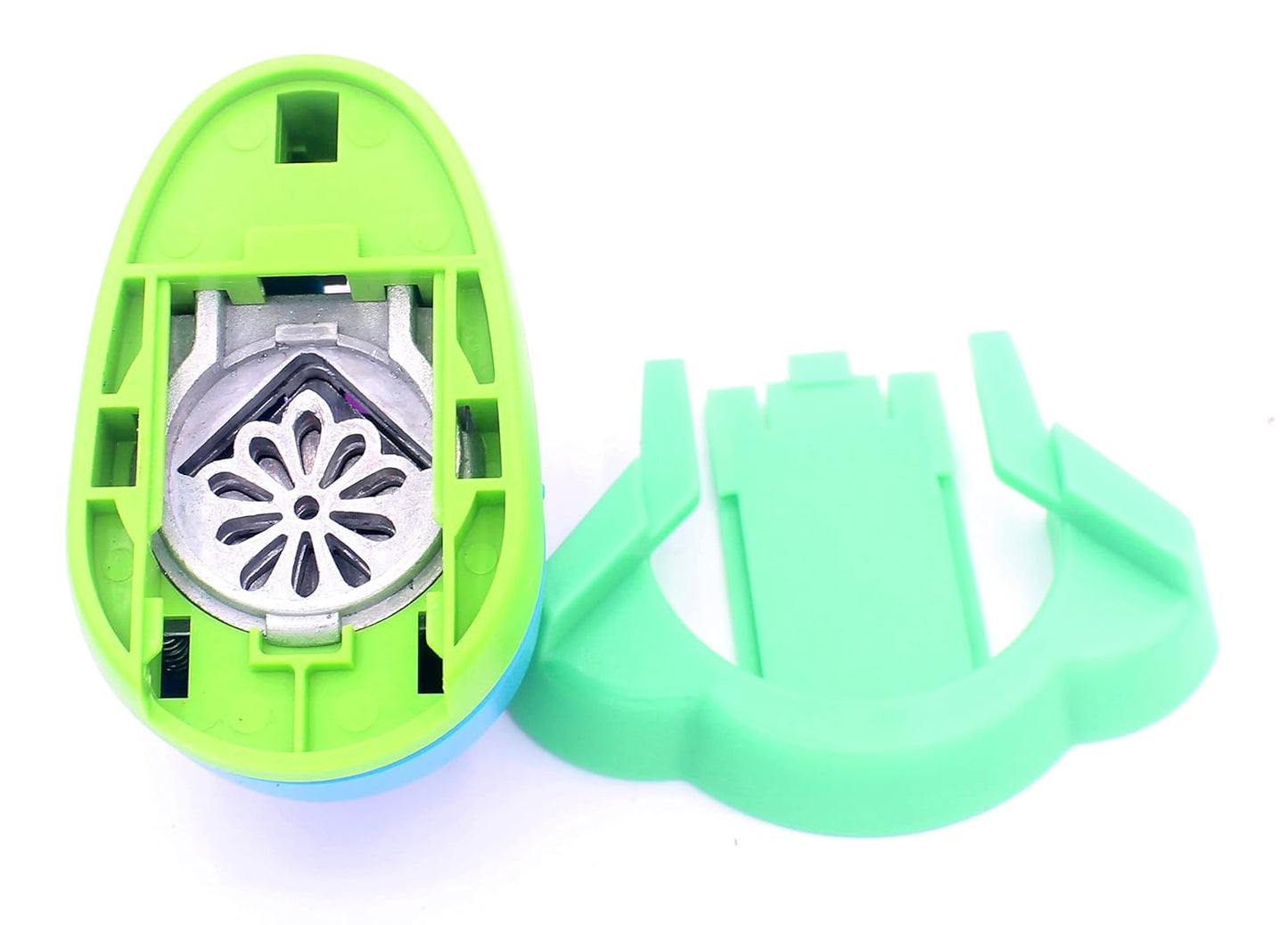 Hollow Corner Embossing Puncher - Right-Angle Lever Punch (Chrysanthemum)