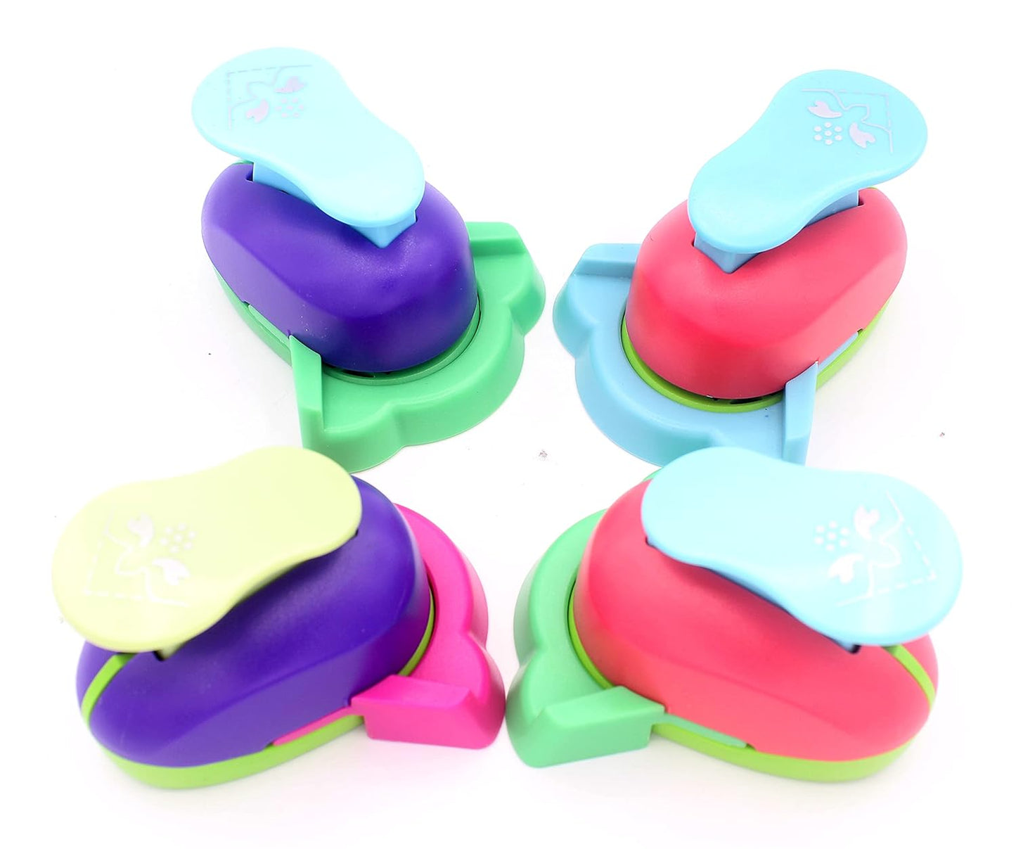 Hollow Right-Angle Embossing Puncher - Handmade Scrapbooking Craft Lever Corner Punch (Sunflower)