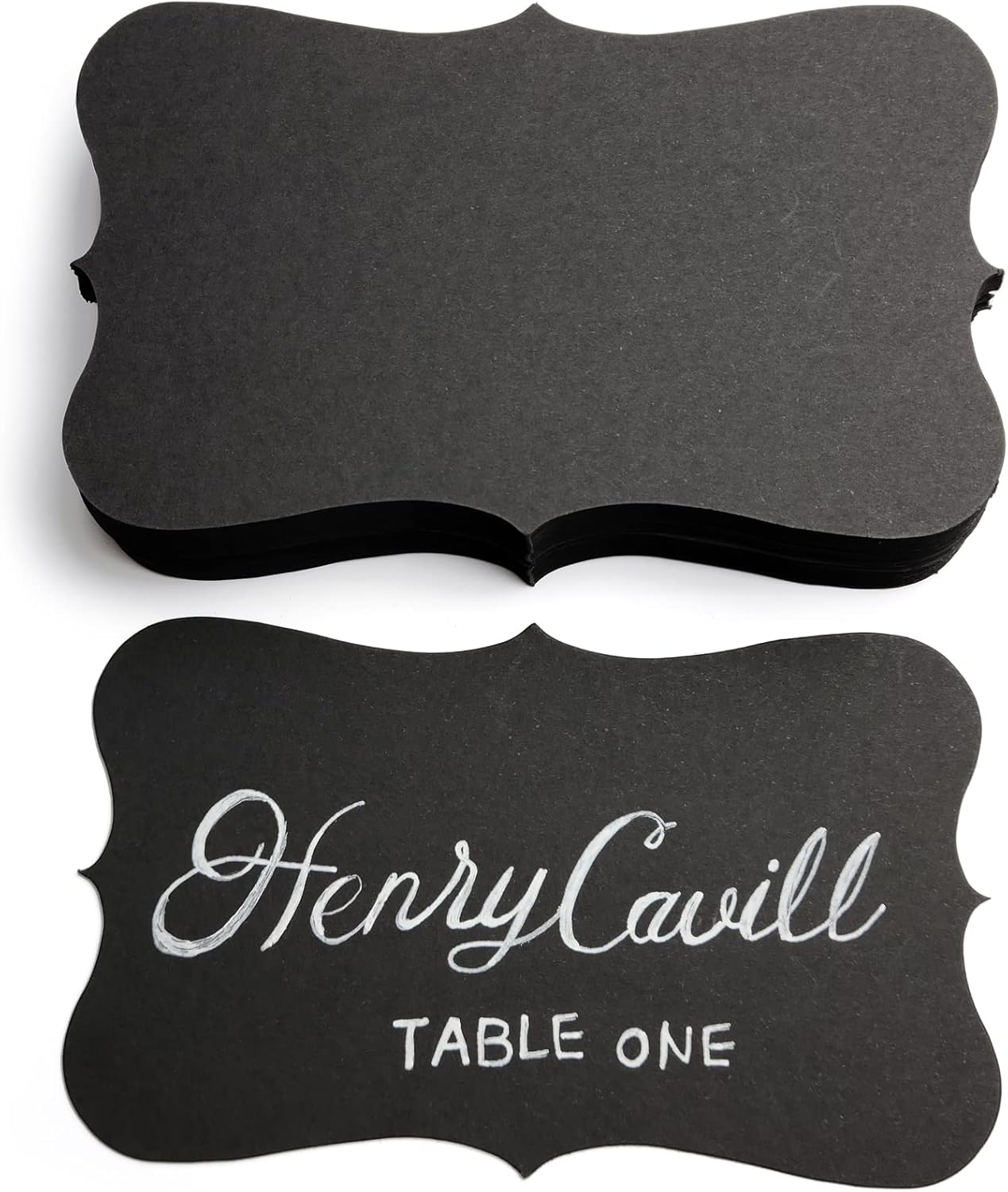 PPAPPAPPIYO 3x5 Black index card stock/Set of 50 Blank index cards250gsm (black)