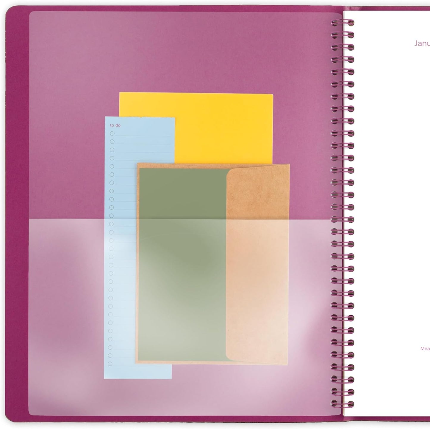 Cambridge 2025 Appointment Book Planner, Weekly & Monthly, 8-1/2" x 11", Large, FloraDoodle, White and Black (589-905-25)