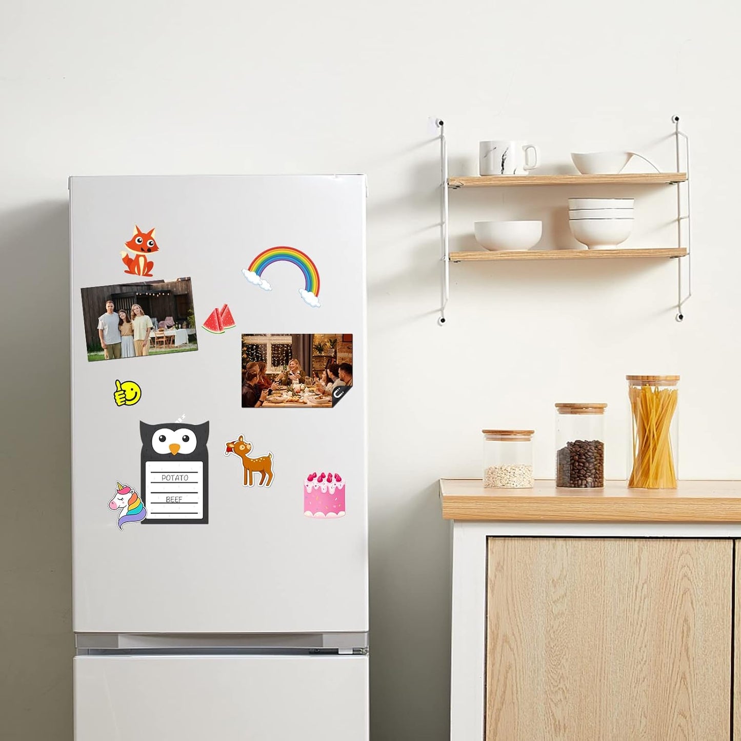 100 Sheets Bulk Printable Magnet Matte Sheets for inkjet printer Make Refrigerator Photo 13.5mil 8.5 x 11 inches Thick magnetic printer paper for cricut