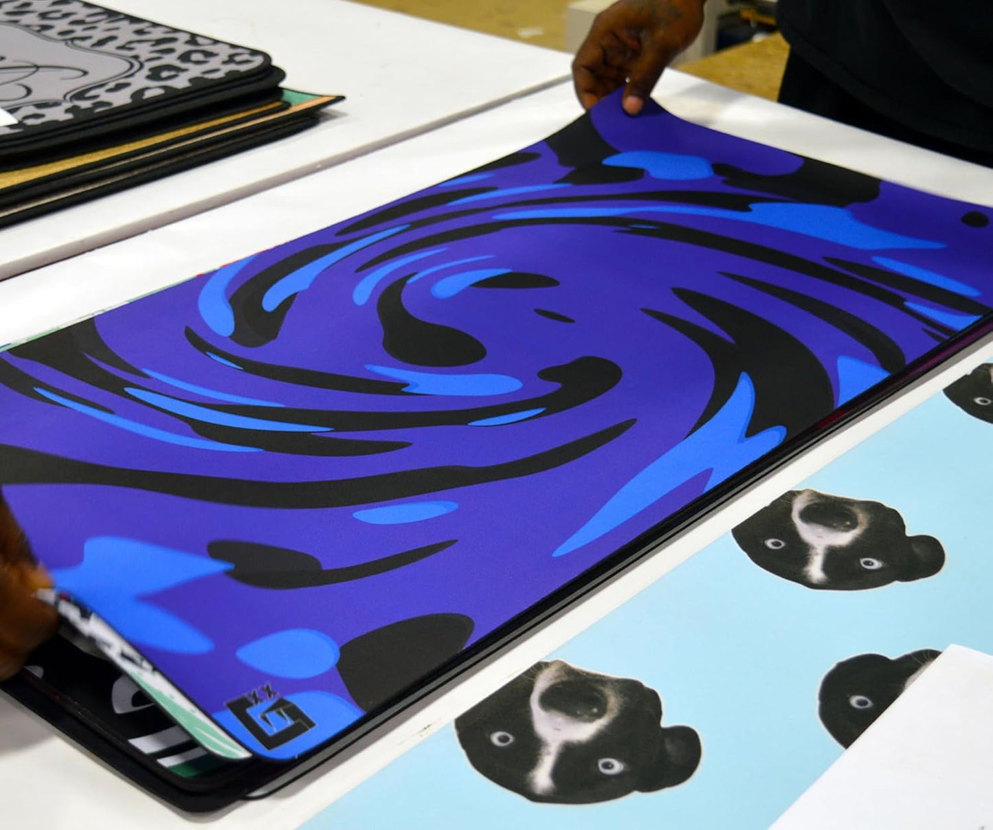 Custom Desk Mat – Personalized XL Desk Pad with Photo, Text, or Logo | Large 18x36” Gaming Mouse Pad, Extended Writing Surface